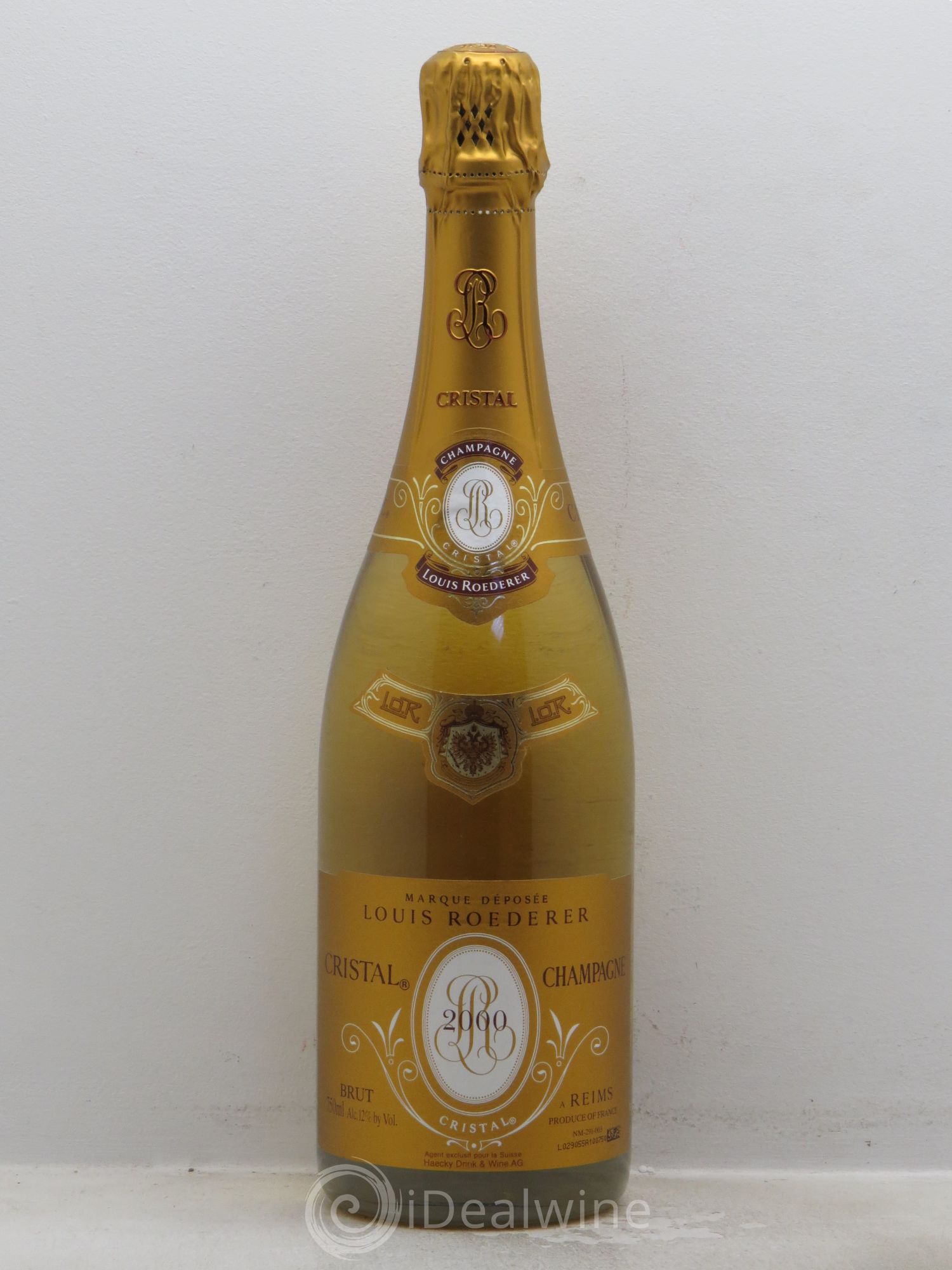 Cristal Louis Roederer 2000 - Lot de 1 bouteille - 0