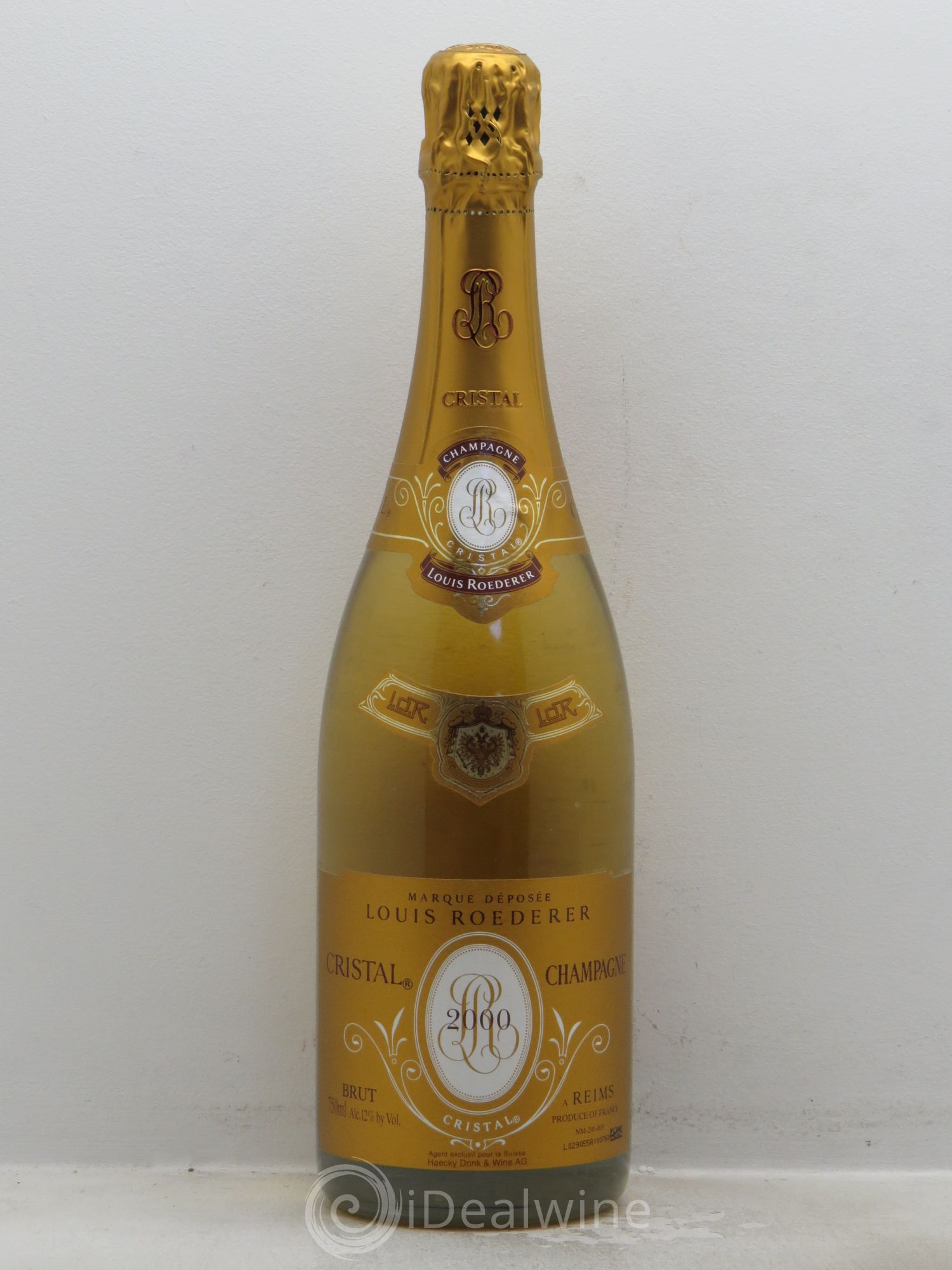 Cristal Louis Roederer 2000 - Lot de 1 bouteille - 0