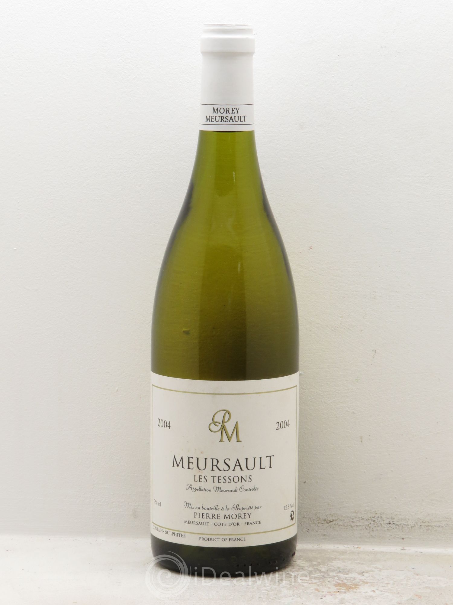 Meursault Les Tessons Pierre Morey (Domaine) 2004 - Lot de 1 bouteille - 0