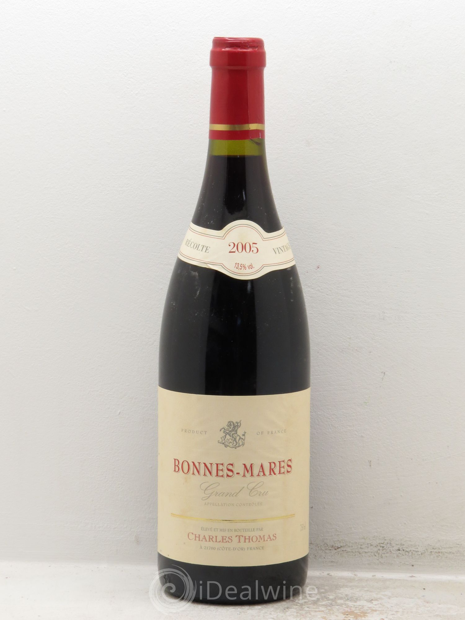 Bonnes-Mares Grand Cru Charles Thomas 2005 - Lot de 1 bouteille - 0