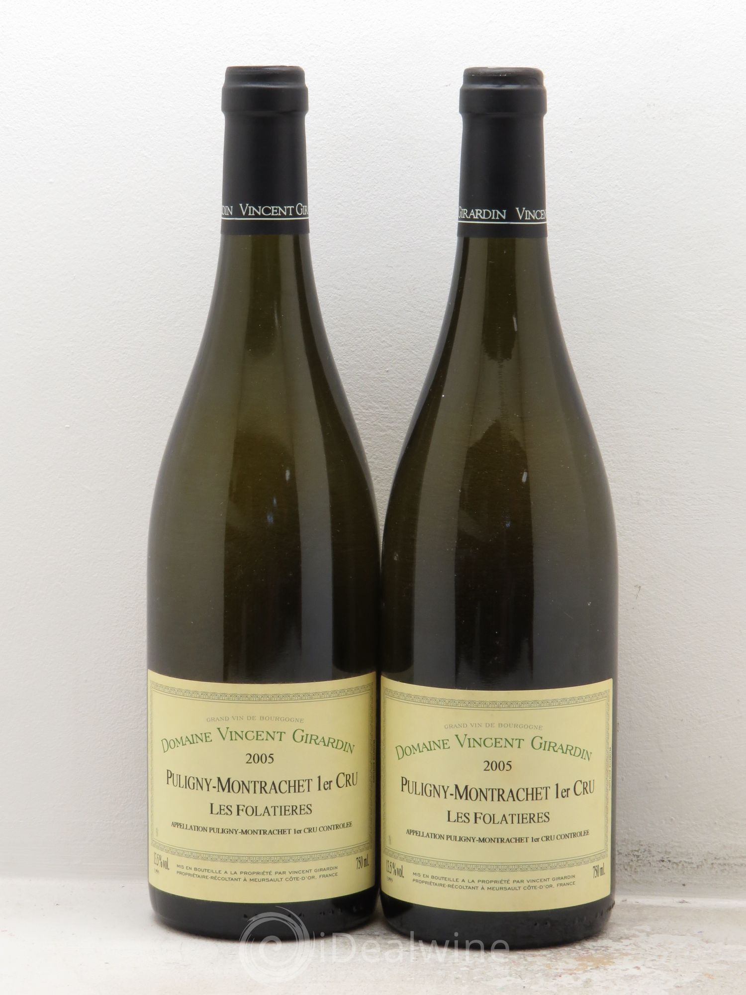 Puligny-Montrachet 1er Cru Vincent Girardin 2005 - Lot de 2 bouteilles - 0