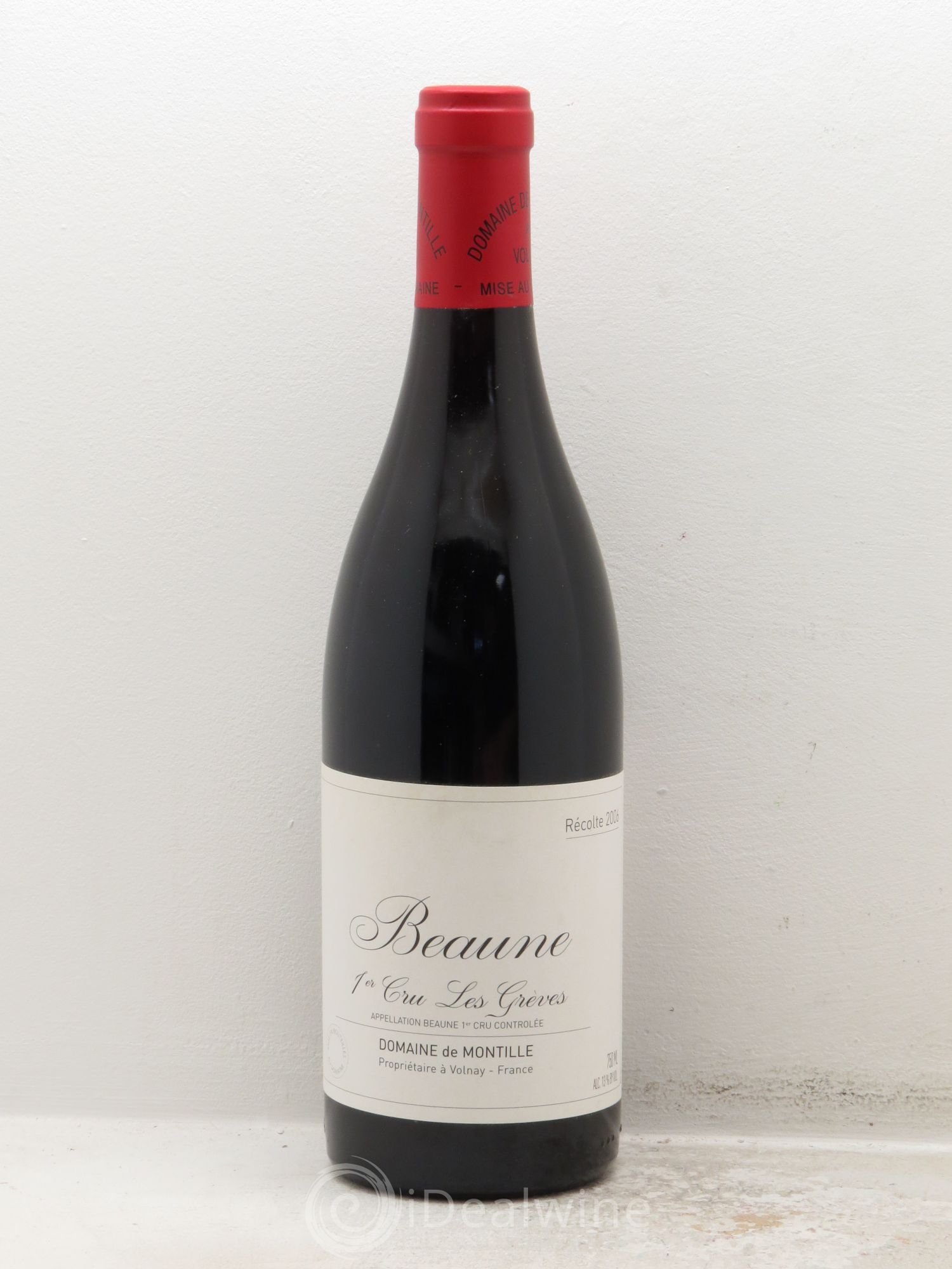 Beaune 1er Cru Les Grèves De Montille (Domaine) 2006 - Lot de 1 bouteille - 0