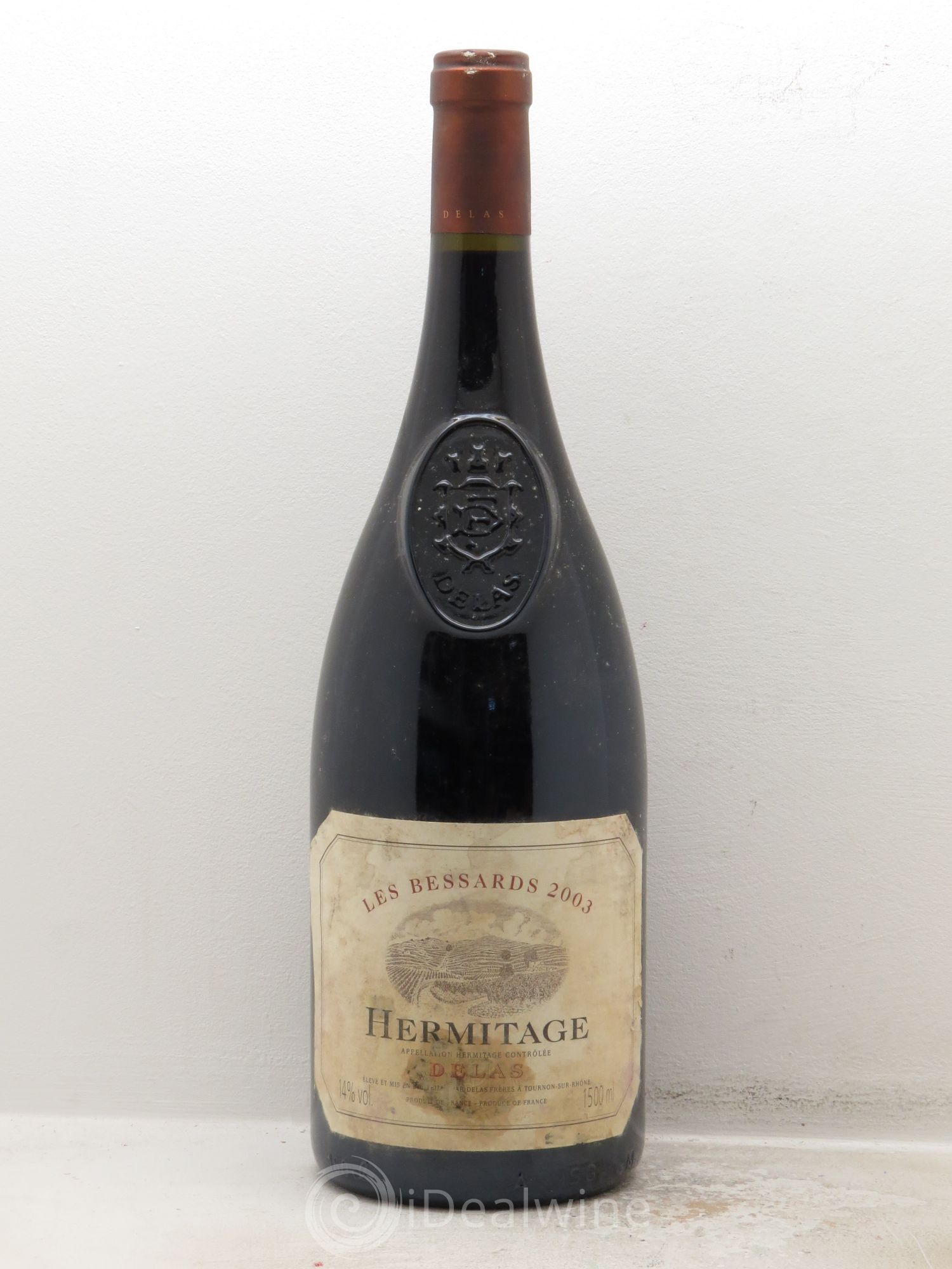Hermitage Les Bessards Delas Frères 2003 - Lot de 1 magnum - 0