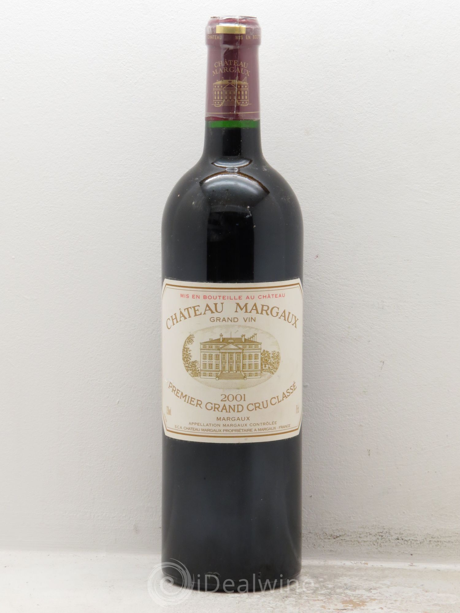 Château Margaux 1er Grand Cru Classé 2001 - Lot de 1 bouteille - 0
