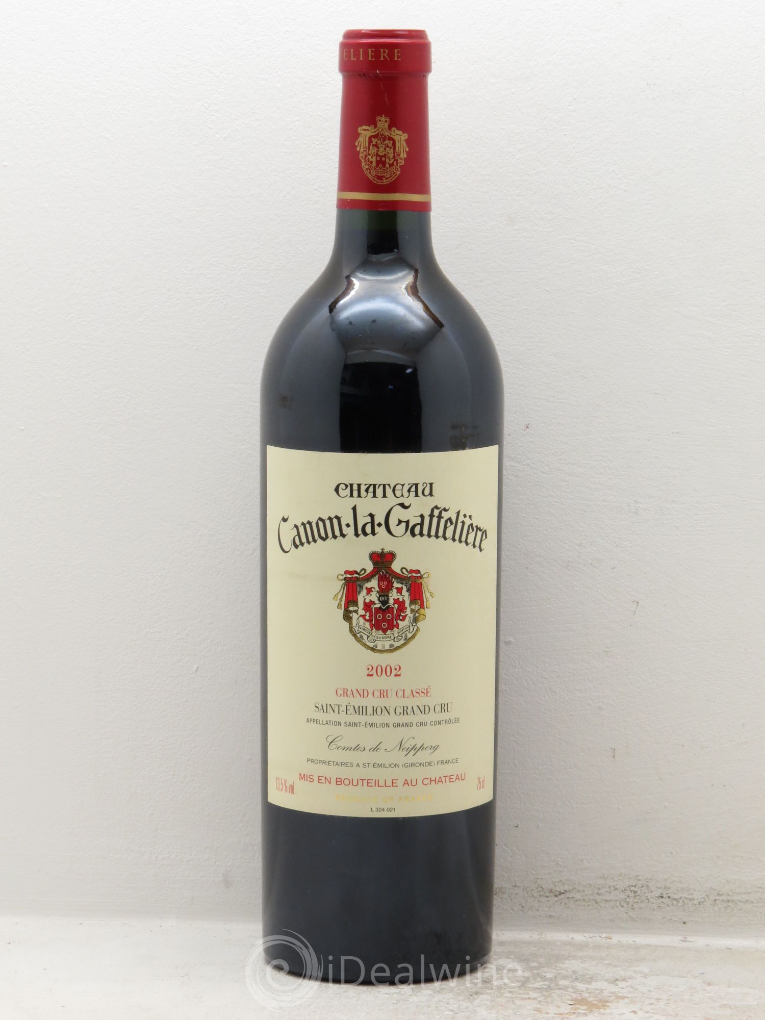 Château Canon la Gaffelière 1er Grand Cru Classé B 2002 - Lot de 1 bouteille - 0