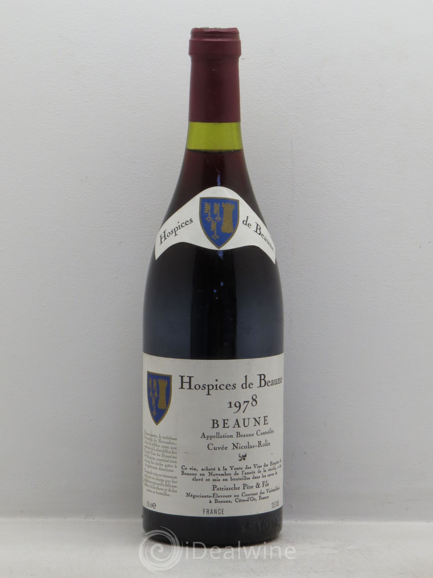 Beaune Nicolas Rollin 1978 - Posten von 6 Flaschen - 0