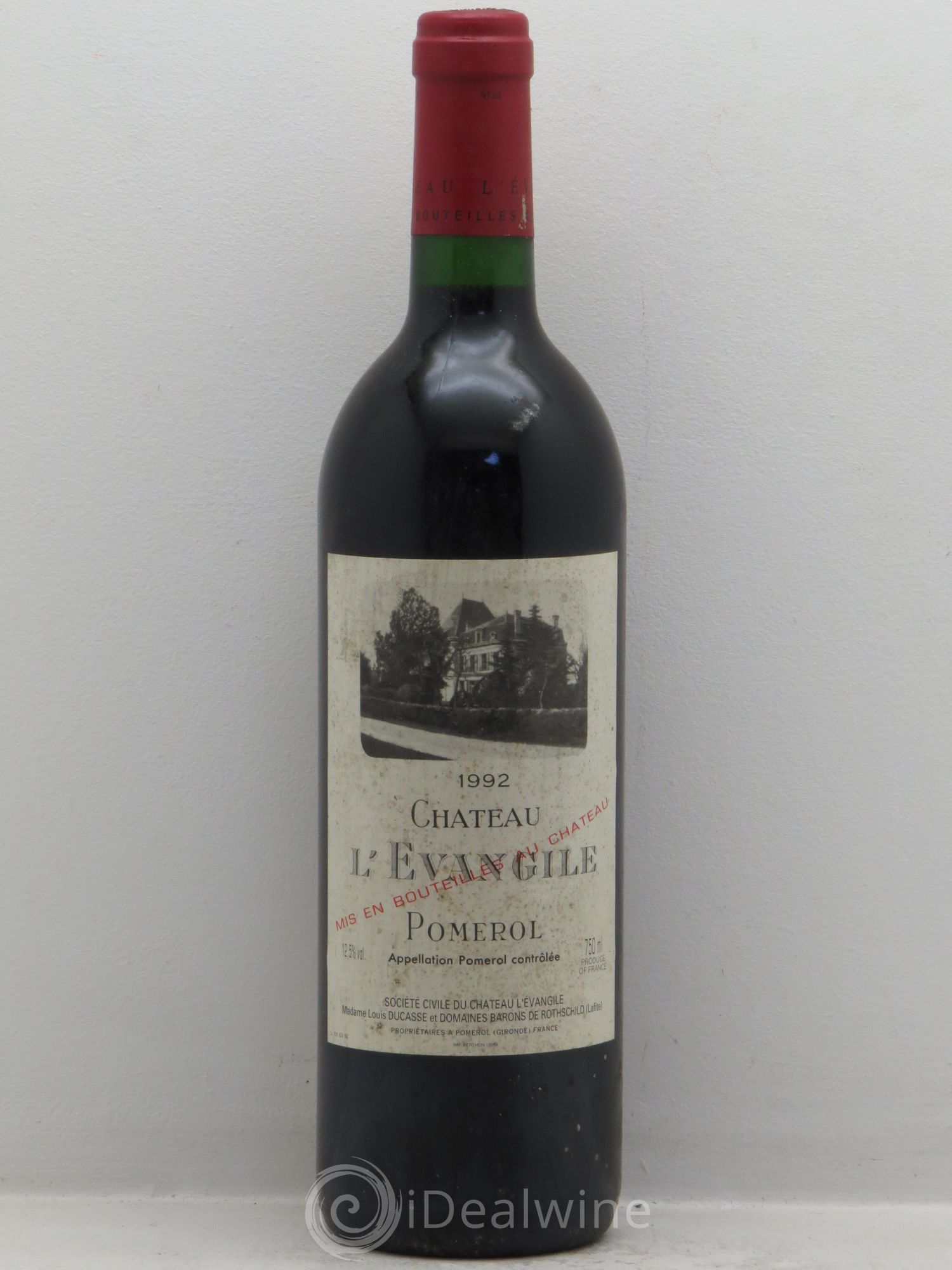 Château l' Évangile 1992 - Lot de 1 bouteille - 0