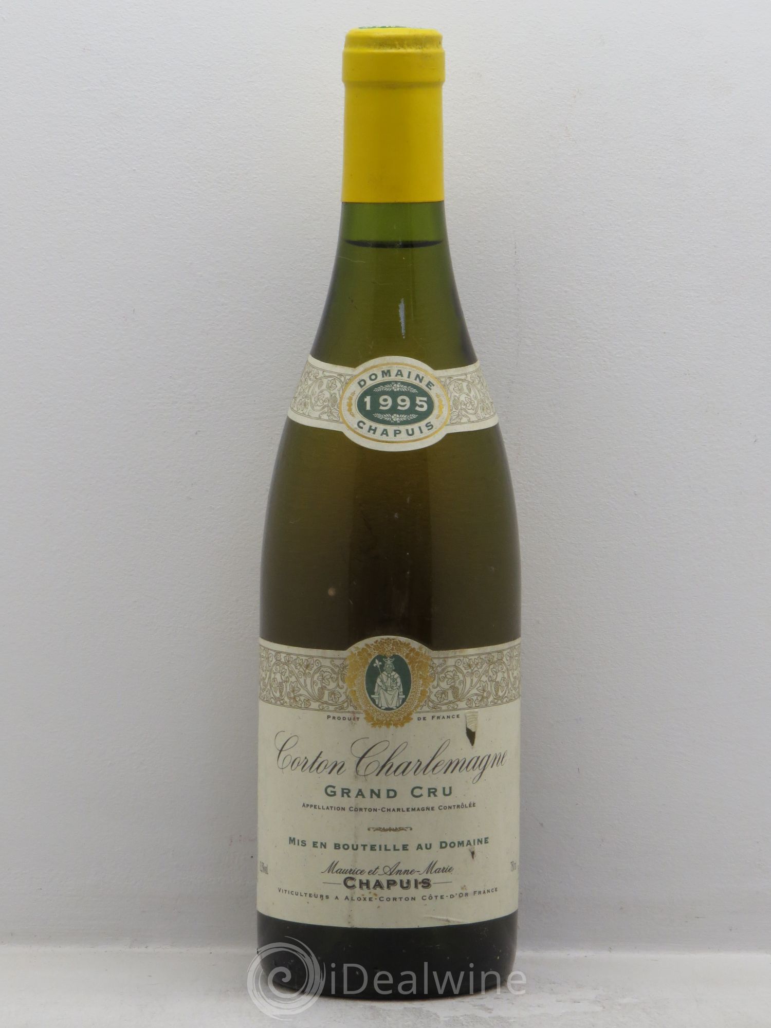 Corton-Charlemagne Grand Cru M et A Chapuis 1995 - Posten von 1 Flasche - 0