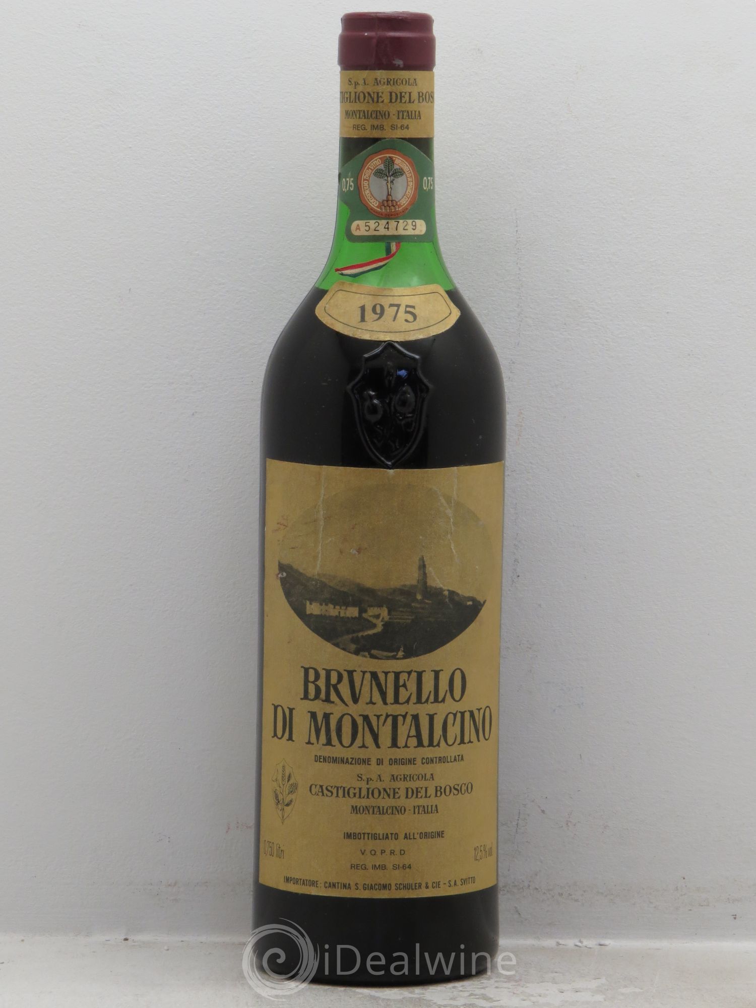 Brunello di Montalcino Castiglione del Bosco 1975 - Lot de 1 bouteille - 0