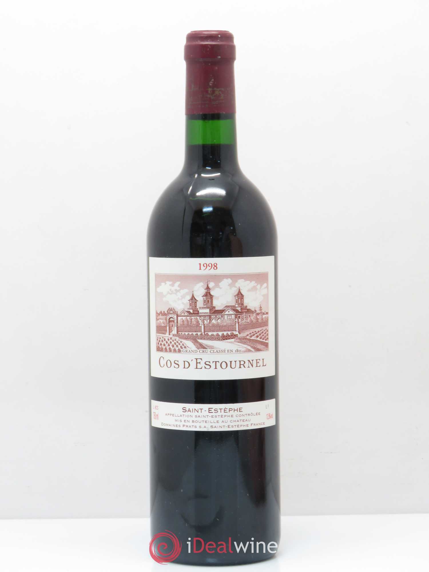Cos d'Estournel 2ème Grand Cru Classé 1998 - Lot de 1 bouteille - 0