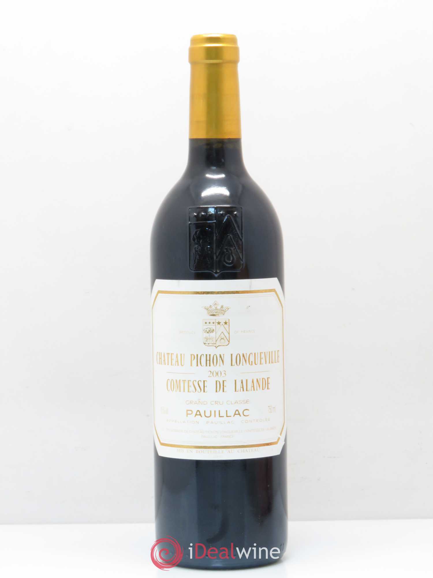Château Pichon Longueville Comtesse de Lalande 2ème Grand Cru Classé 2003 - Lot de 1 bouteille - 0