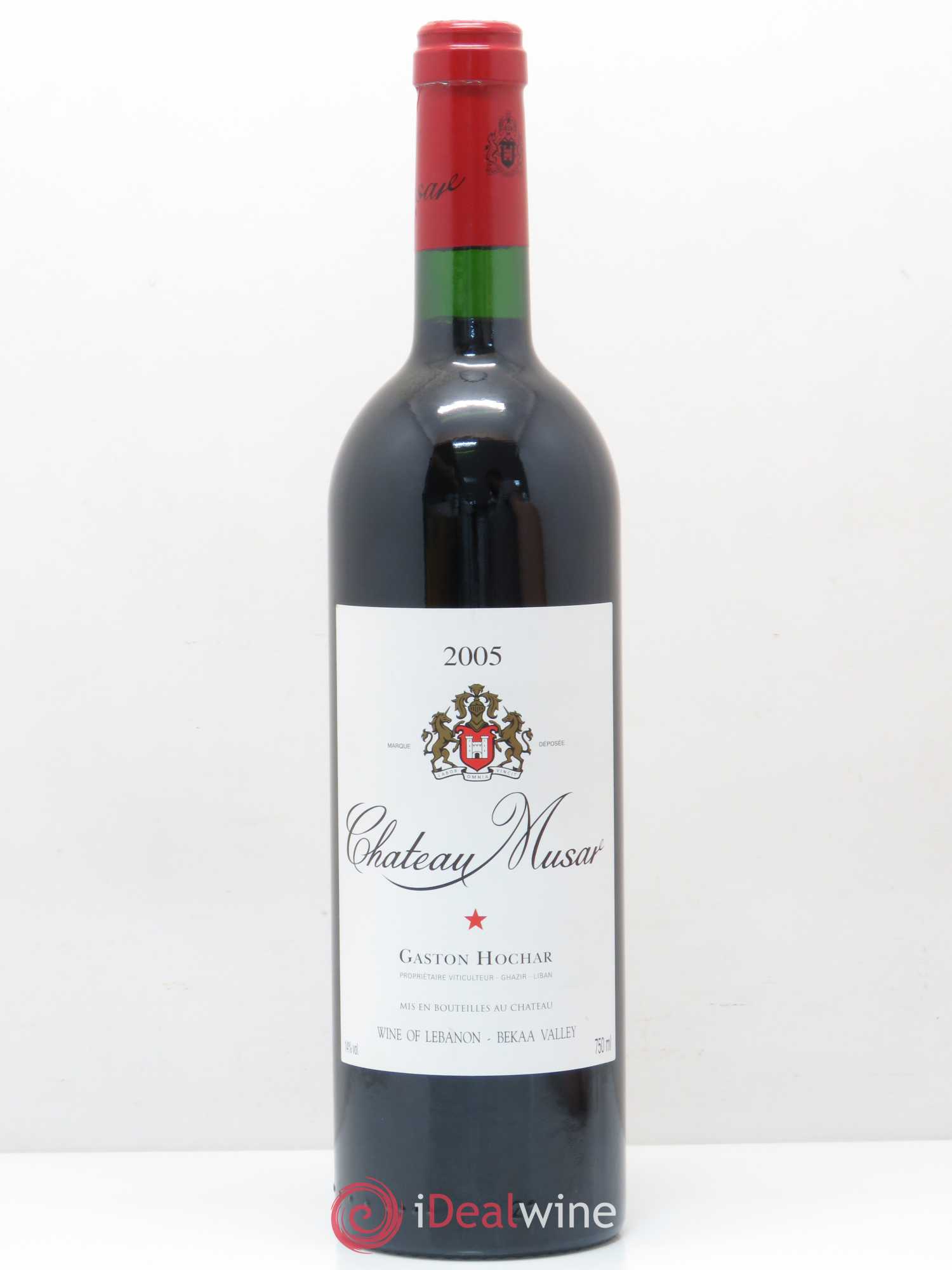 Château Musar Serge Hochar 2005 - Lot de 1 bouteille - 0