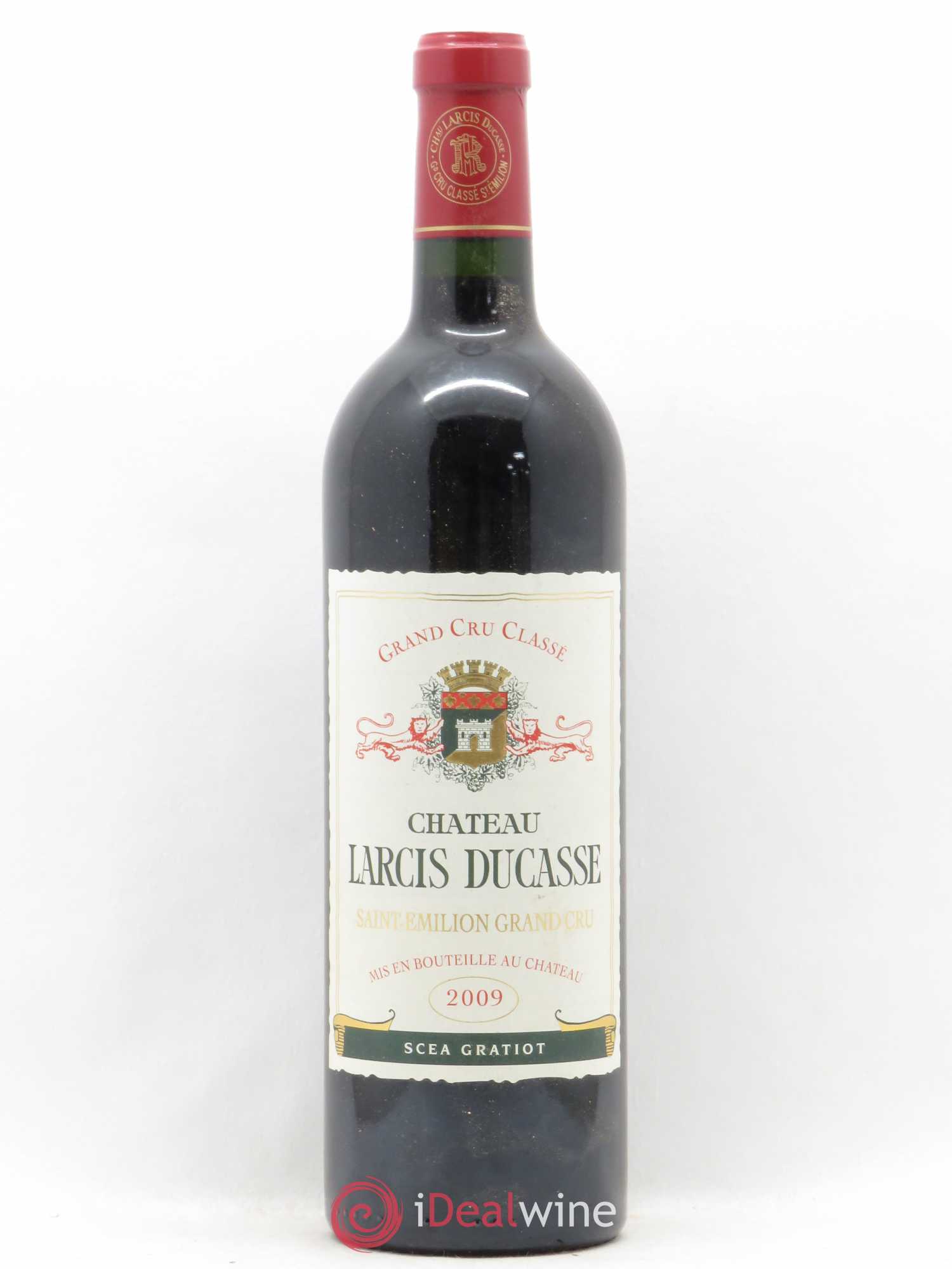 Château Larcis Ducasse 1er Grand Cru Classé B 2009 - Lot de 1 bouteille - 0