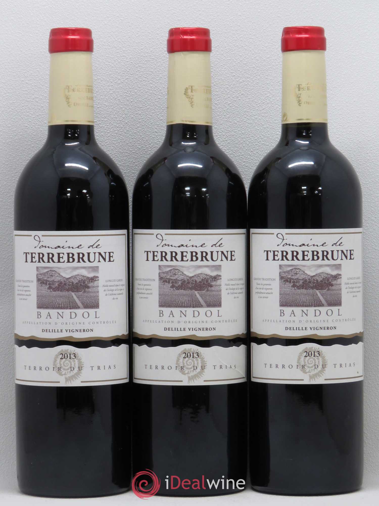 Bandol Terrebrune (Domaine de) 2013 - Lot de 3 bouteilles - 0