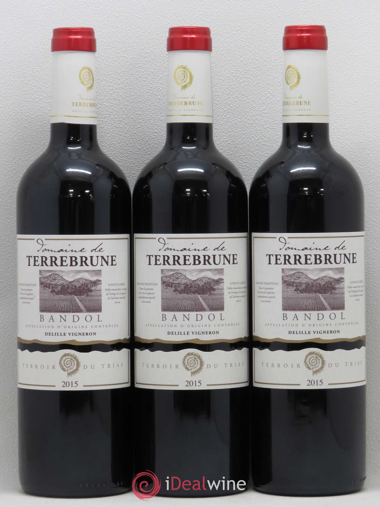 Bandol Terrebrune (Domaine de) 2015 - Lot de 3 bouteilles - 0