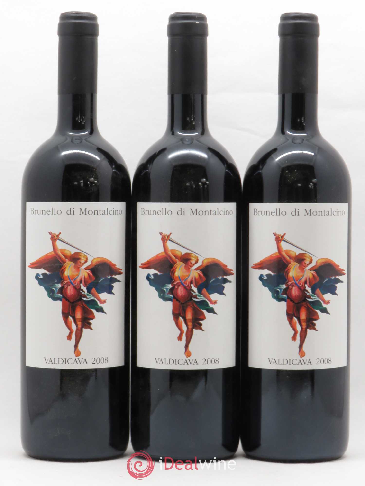 Brunello di Montalcino Valdicava 2008 - Lot de 3 bouteilles - 0