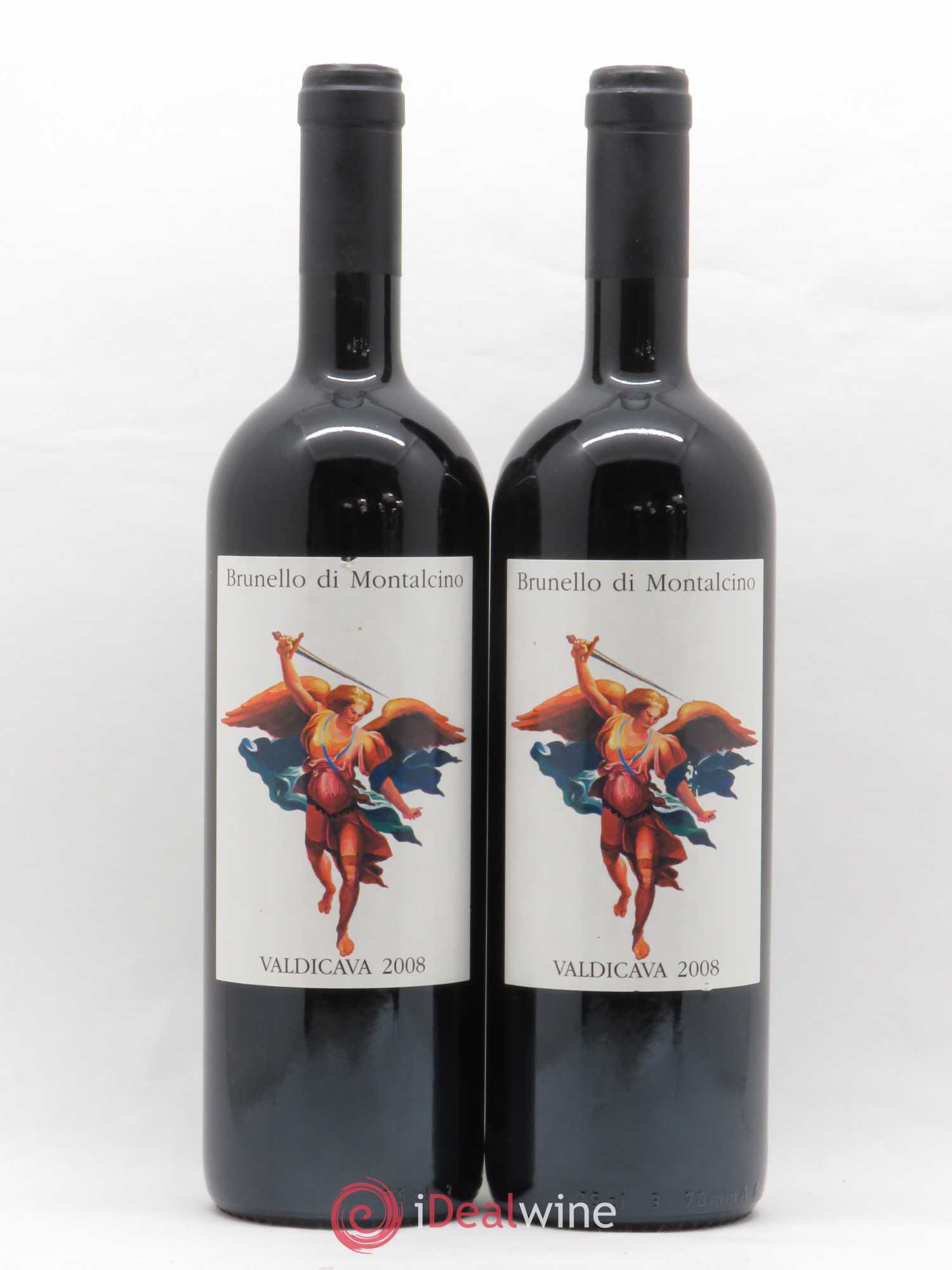 Brunello di Montalcino Valdicava 2008 - Lot de 2 bouteilles - 0