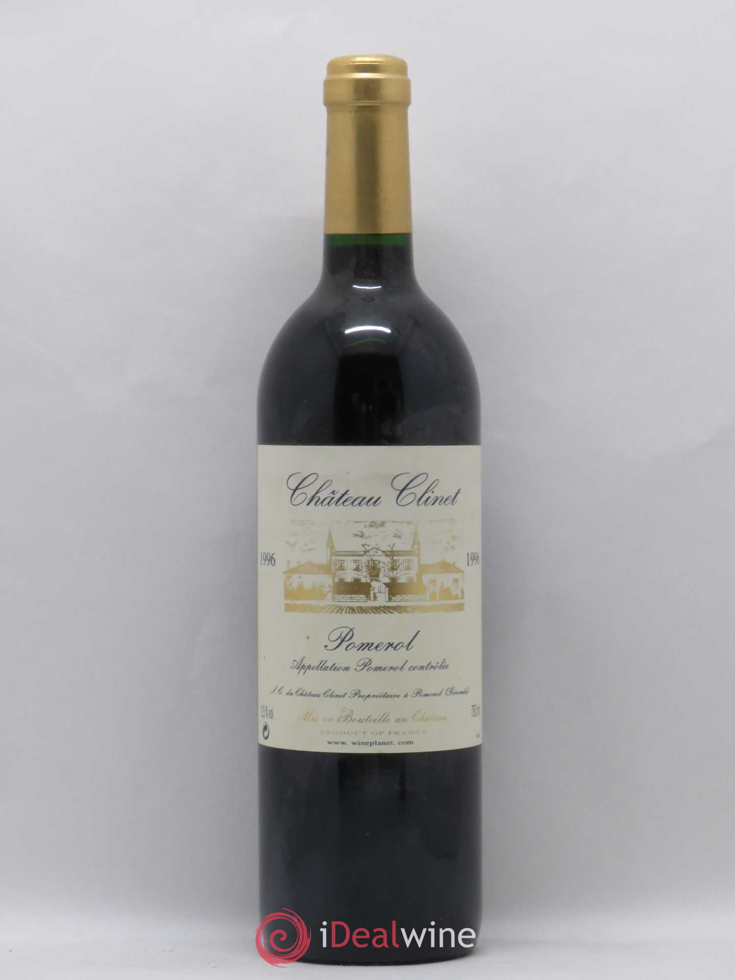 Château Clinet 1996 - Lot de 1 bouteille - 0