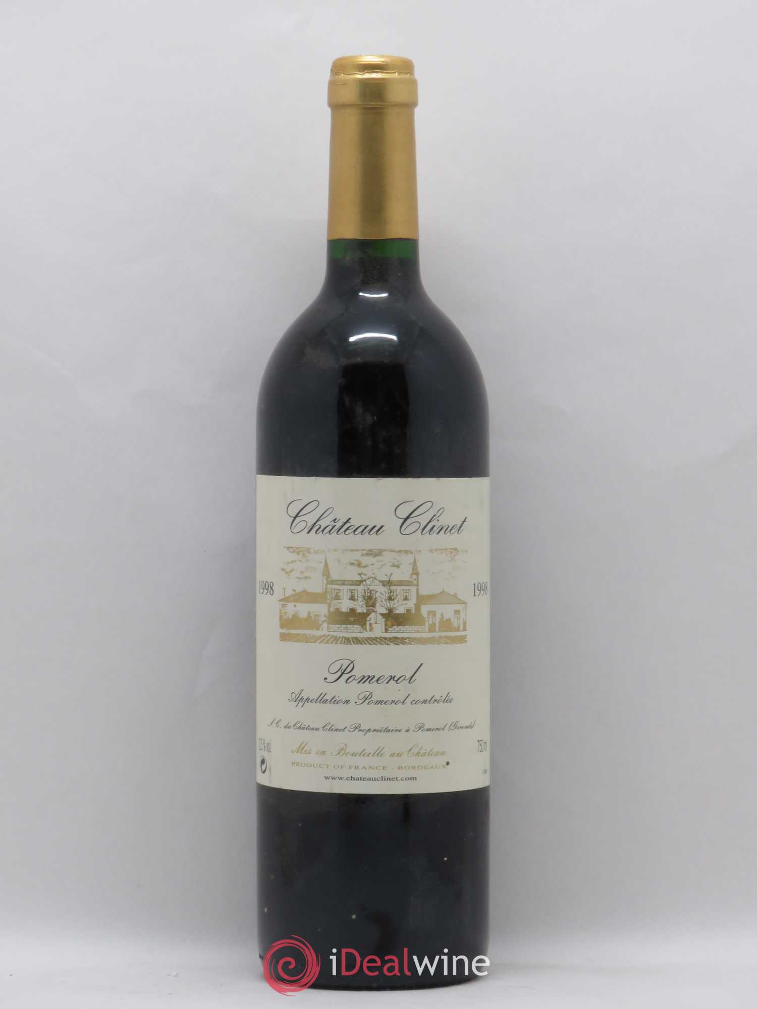 Château Clinet 1998 - Lot de 1 bouteille - 0
