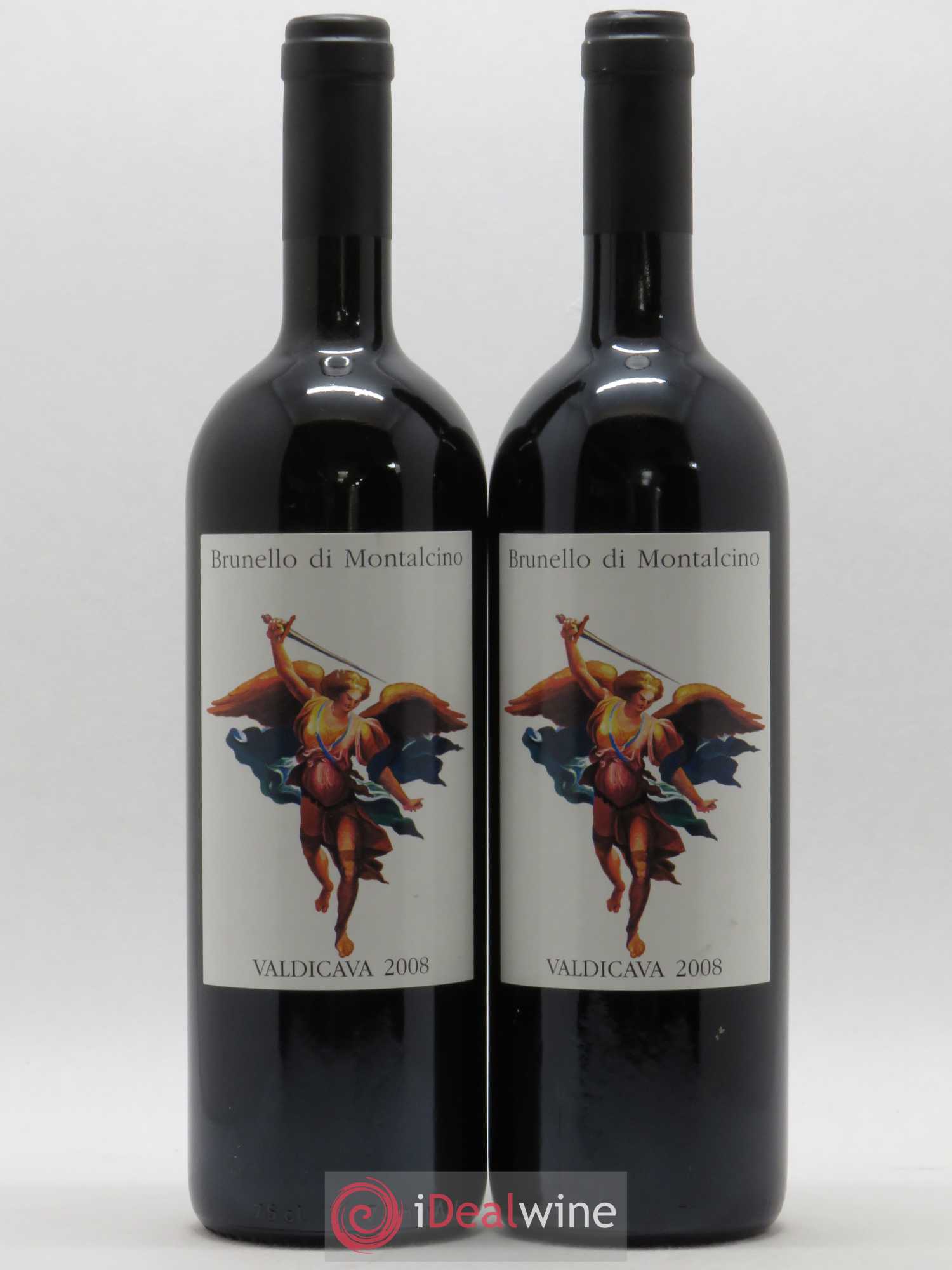 Brunello di Montalcino DOCG Valdicava Vincenzo Abbruzzese 2008 - Lot de 2 bouteilles - 0