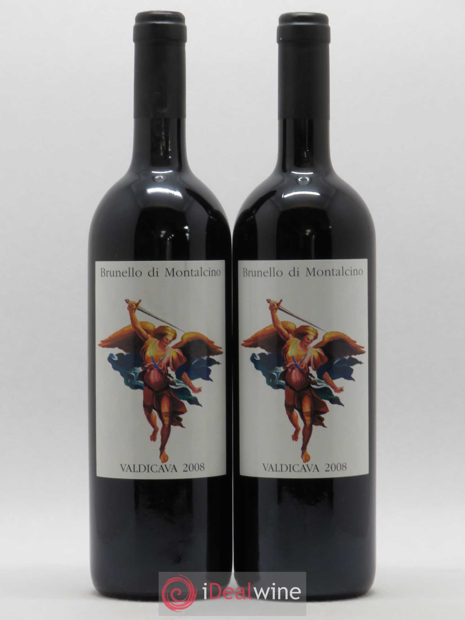 Brunello di Montalcino DOCG Valdicava Vincenzo Abbruzzese 2008 - Lotto di 2 bottiglie - 0