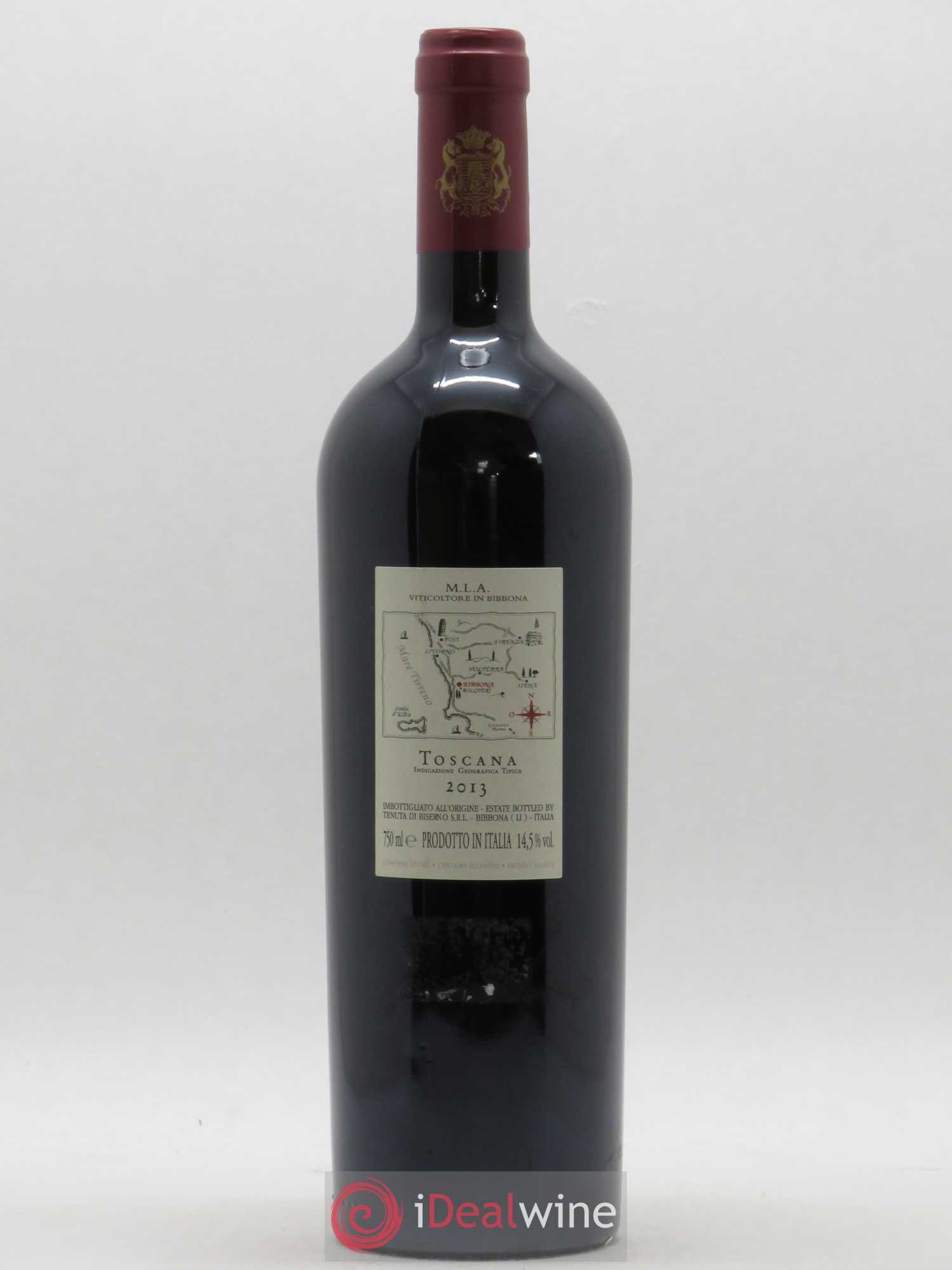 Toscana IGT Biserno Tenuta di Biserno Lodovico & Piero Antinori 2013 - Lot de 1 bouteille - 1
