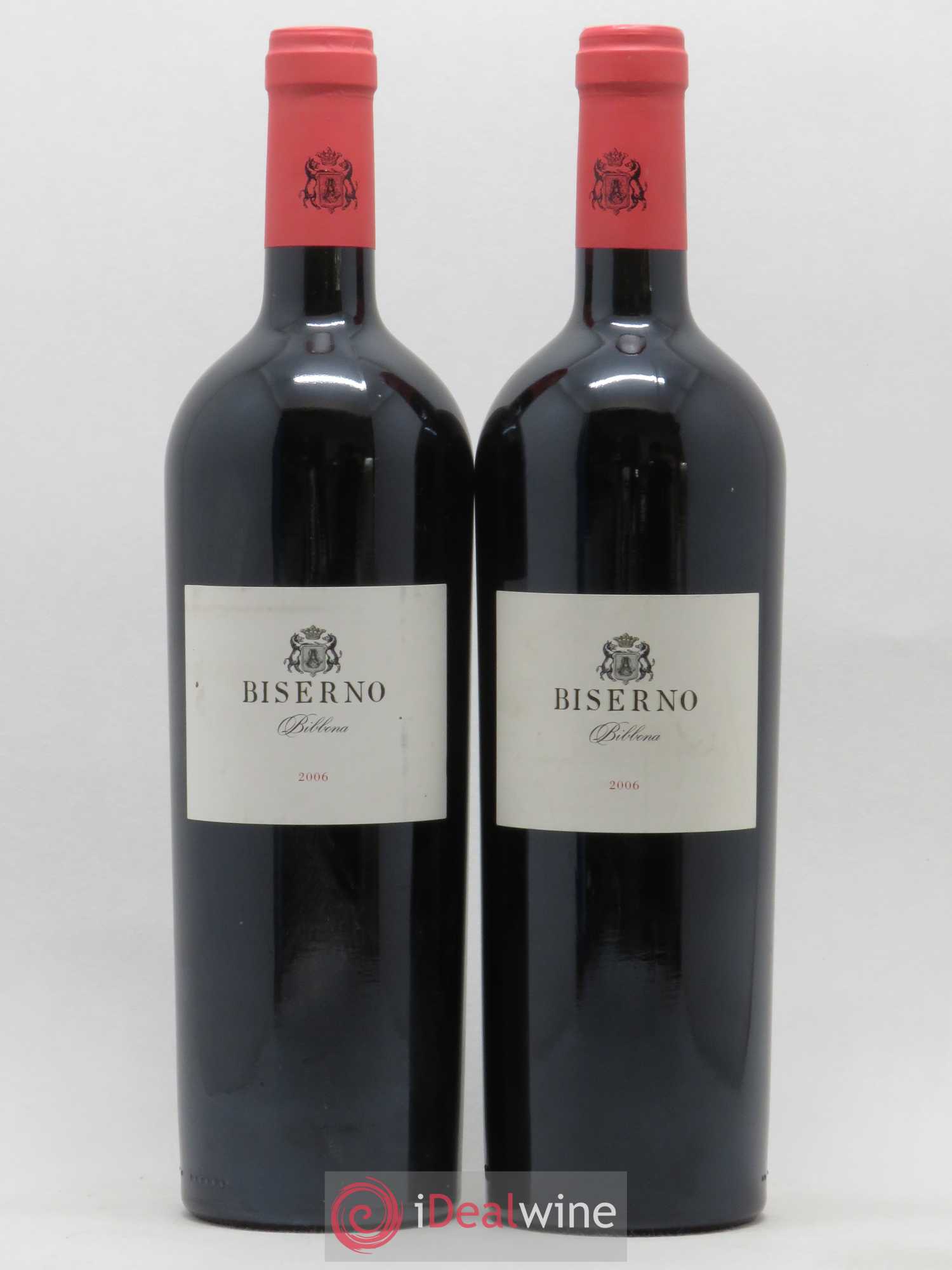 Toscana IGT Biserno Marchesi Antinori 2006 - Lot de 2 bouteilles - 0