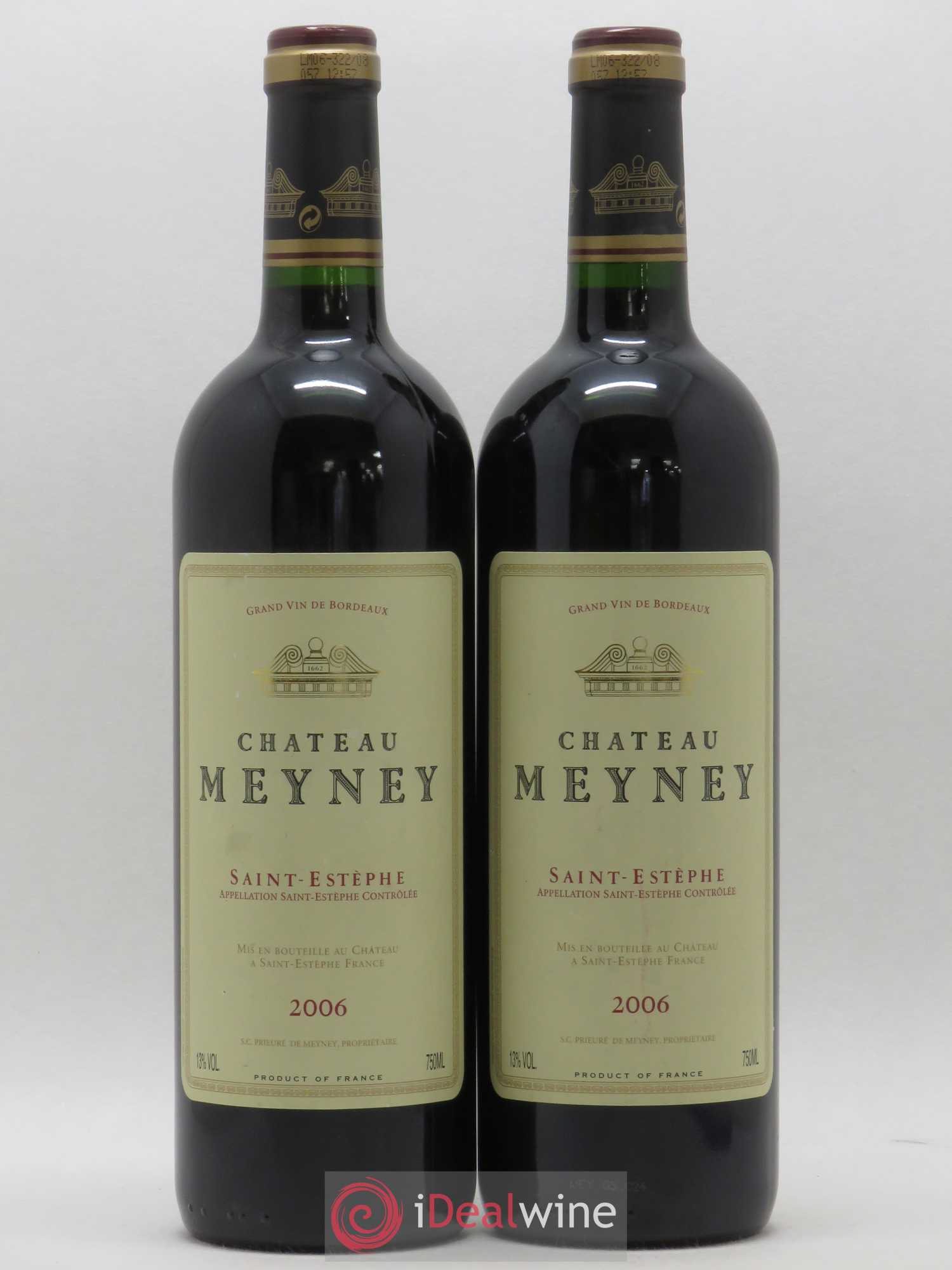 Château Meyney 2006 - Lot de 2 bouteilles - 0