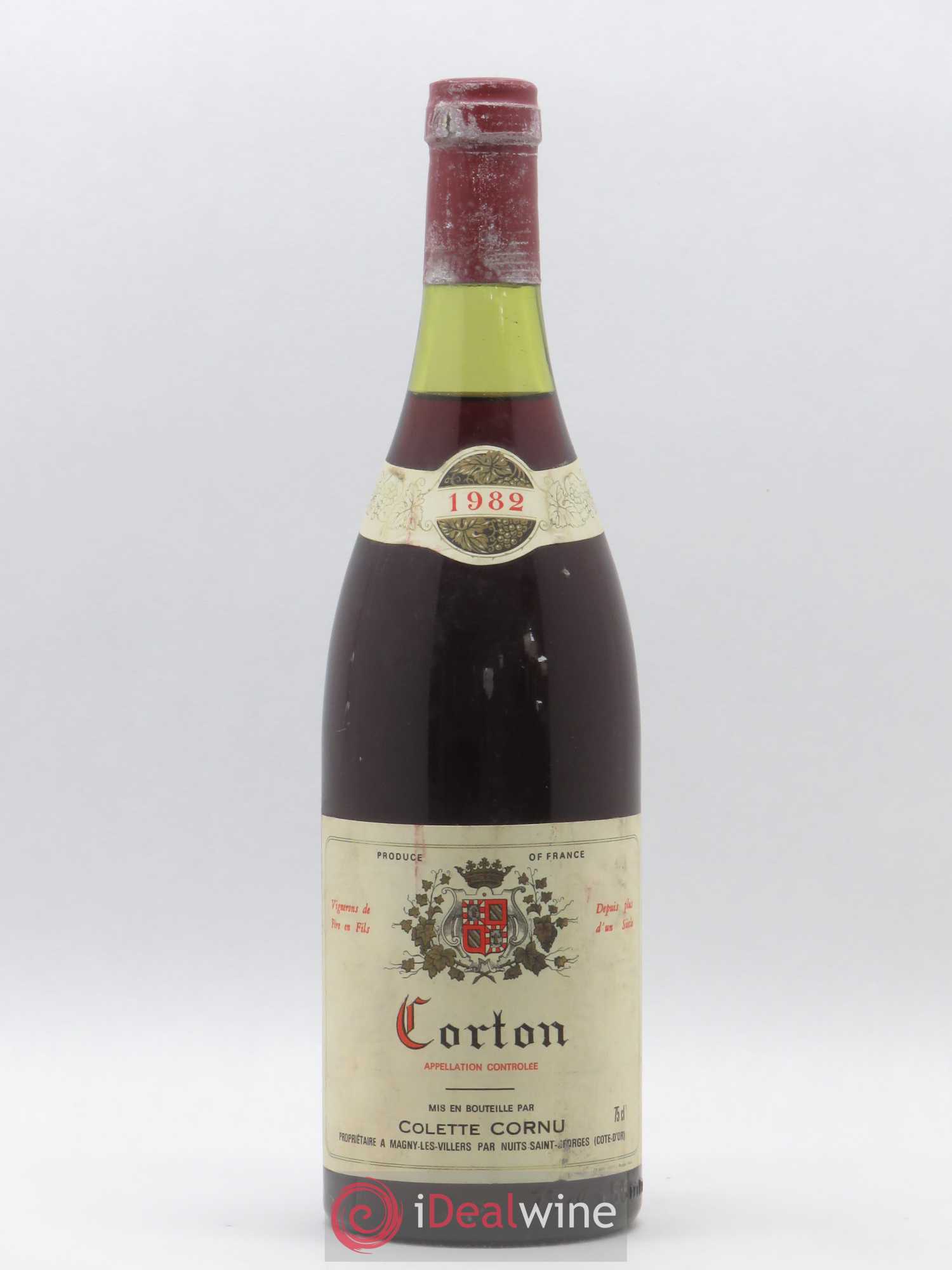 Corton Grand Cru Cornu 1982 - Lot de 1 bouteille - 0