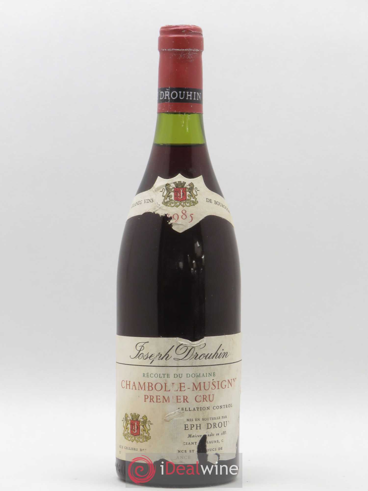 Chambolle-Musigny 1er Cru Joseph Drouhin 1985 - Lot de 1 bouteille - 0