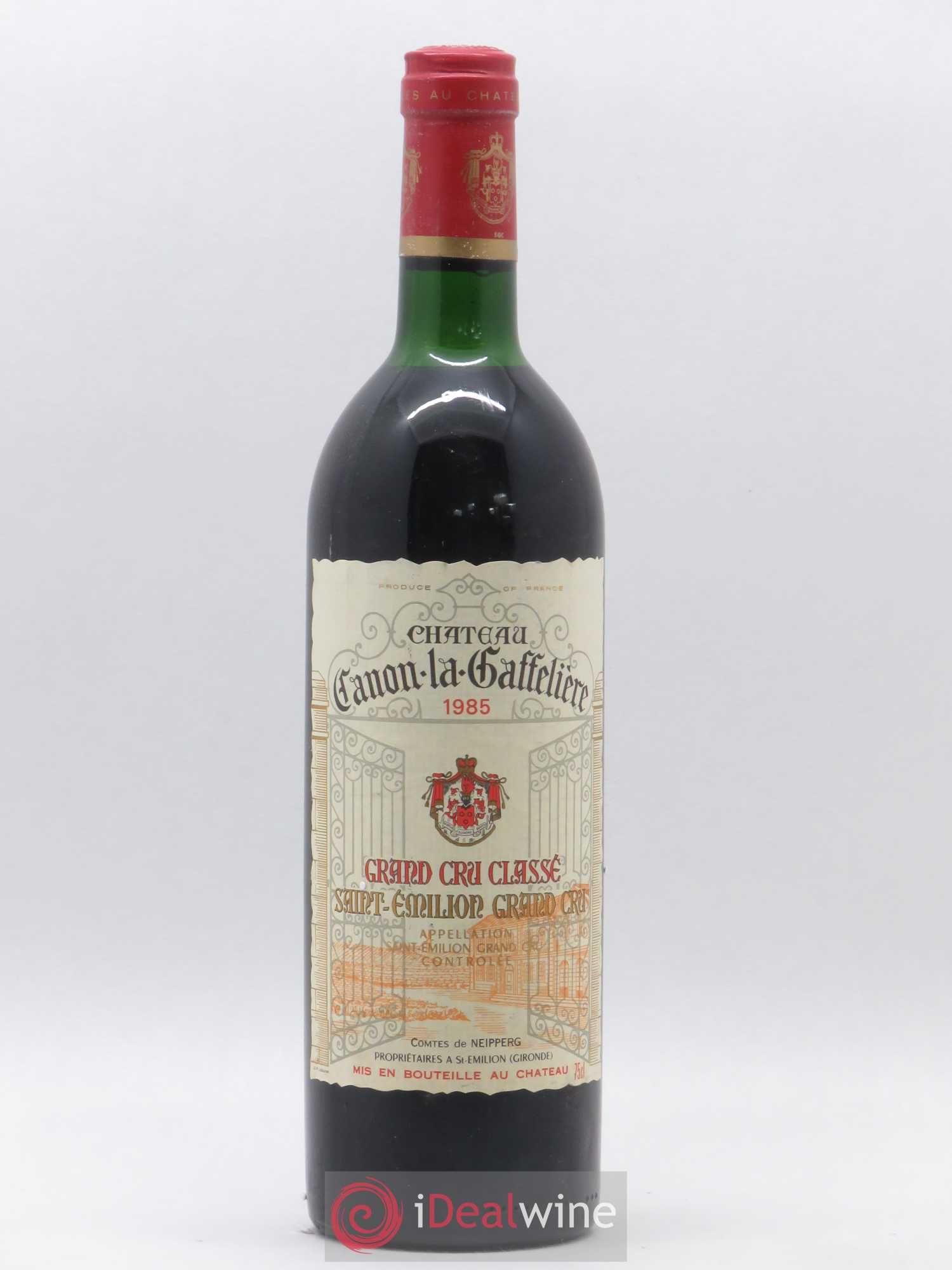 Château Canon la Gaffelière 1er Grand Cru Classé B 1985 - Lot de 1 bouteille - 0