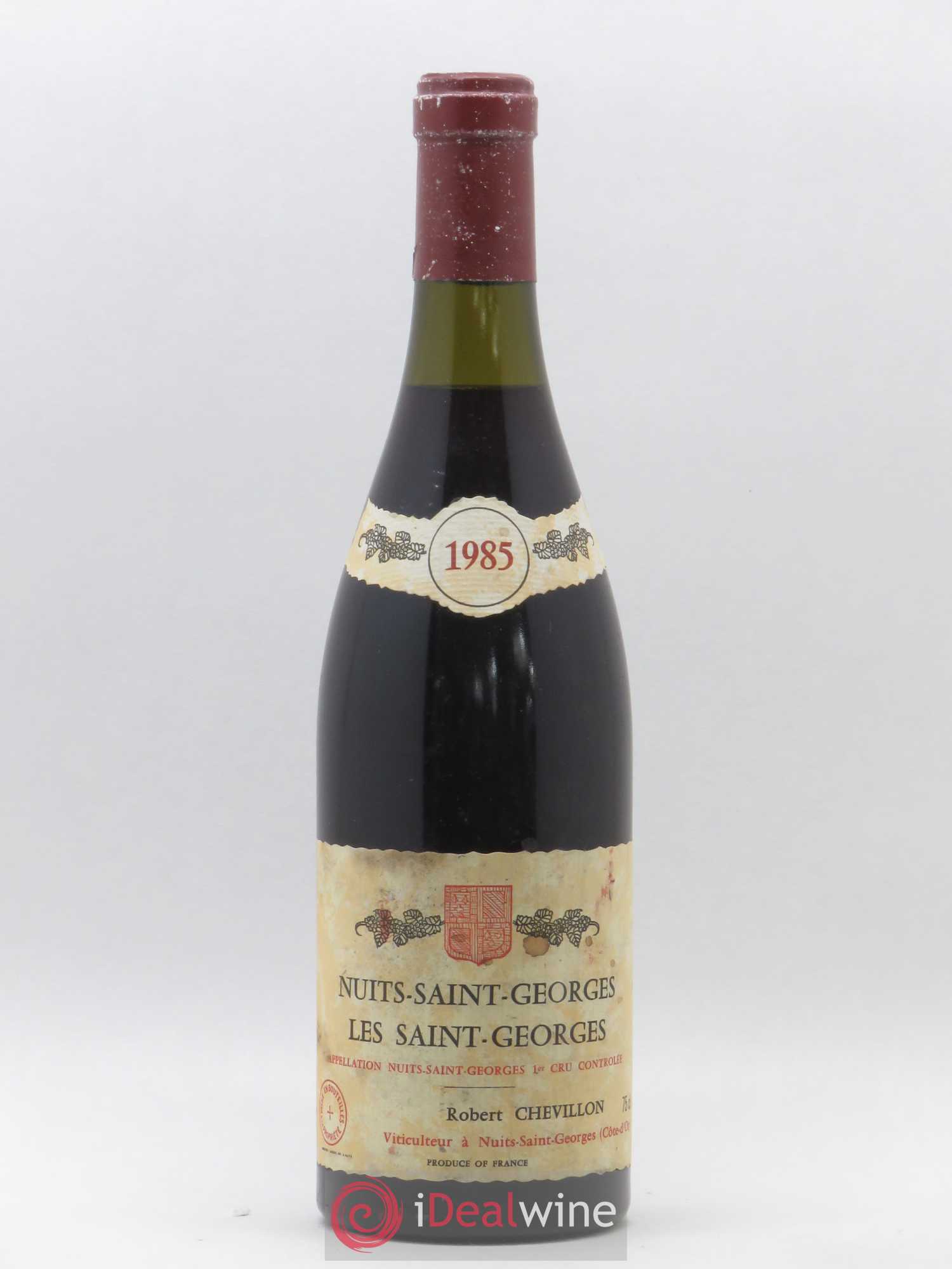 Nuits-Saint-Georges 1er Cru Les Saint Georges Robert Chevillon 1985 - Lot de 1 bouteille - 0