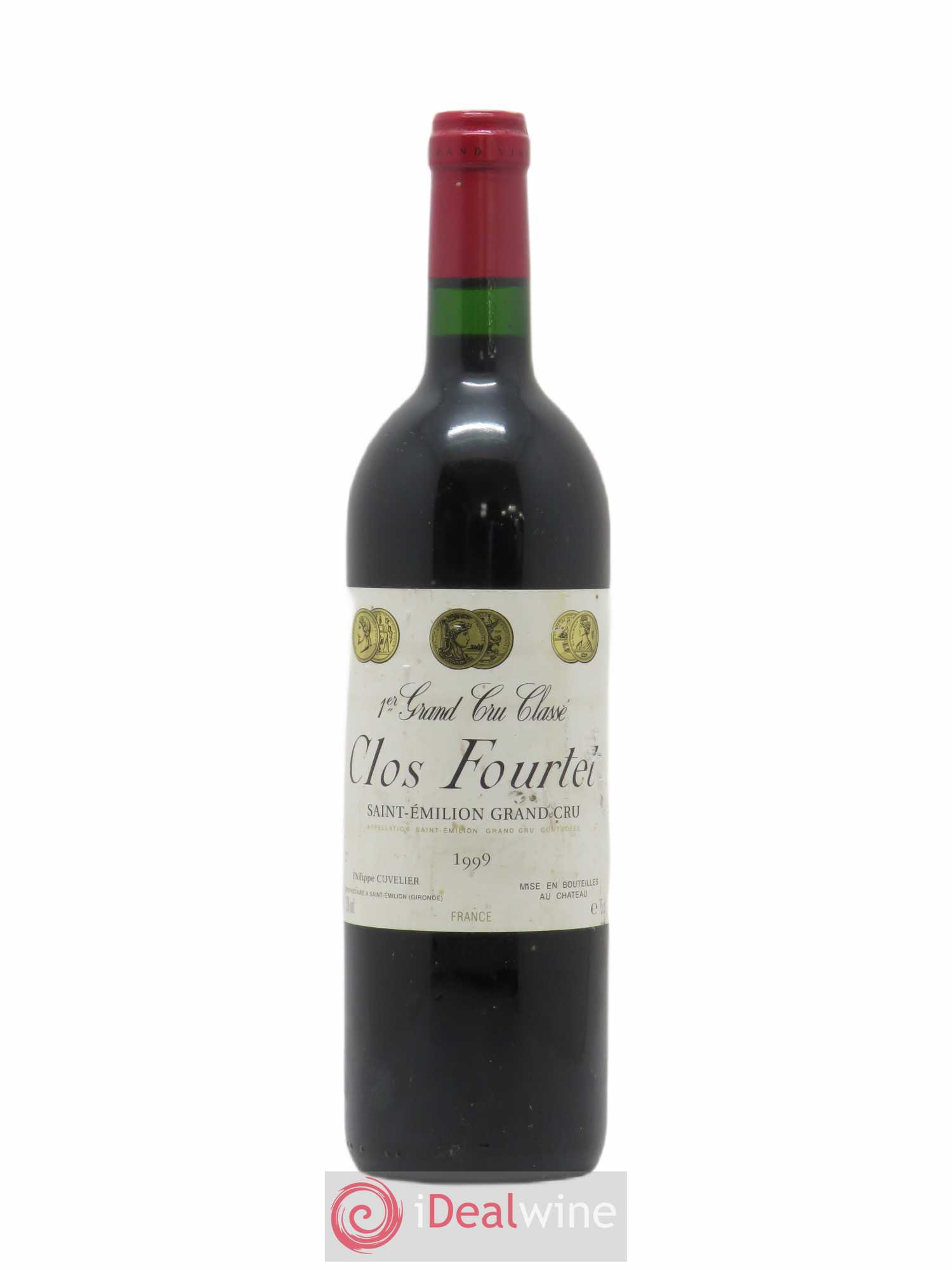 Clos Fourtet 1er Grand Cru Classé B 1999 - Lot de 1 bouteille - 0