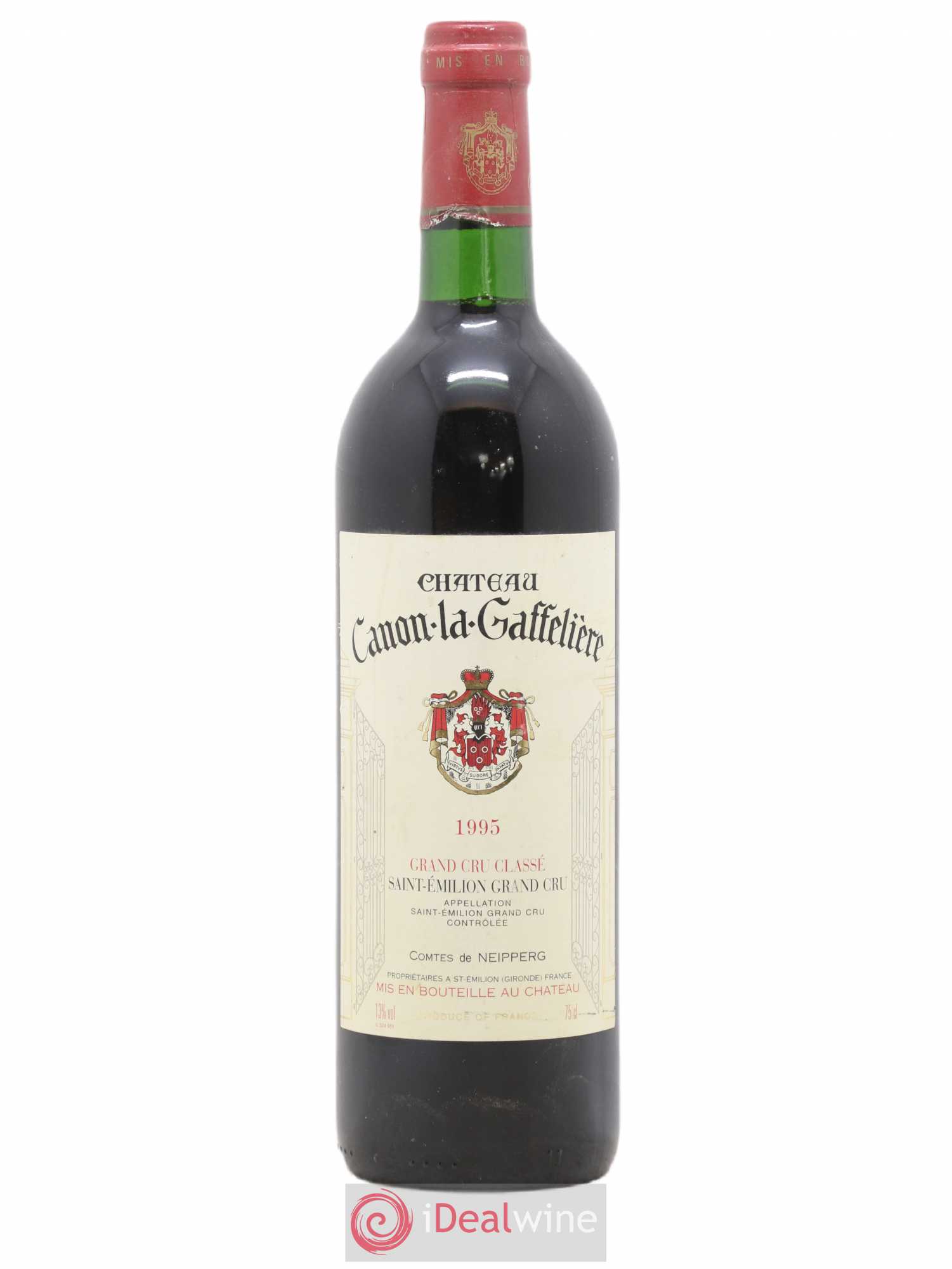 Château Canon la Gaffelière 1er Grand Cru Classé B 1995 - Lot de 1 bouteille - 0