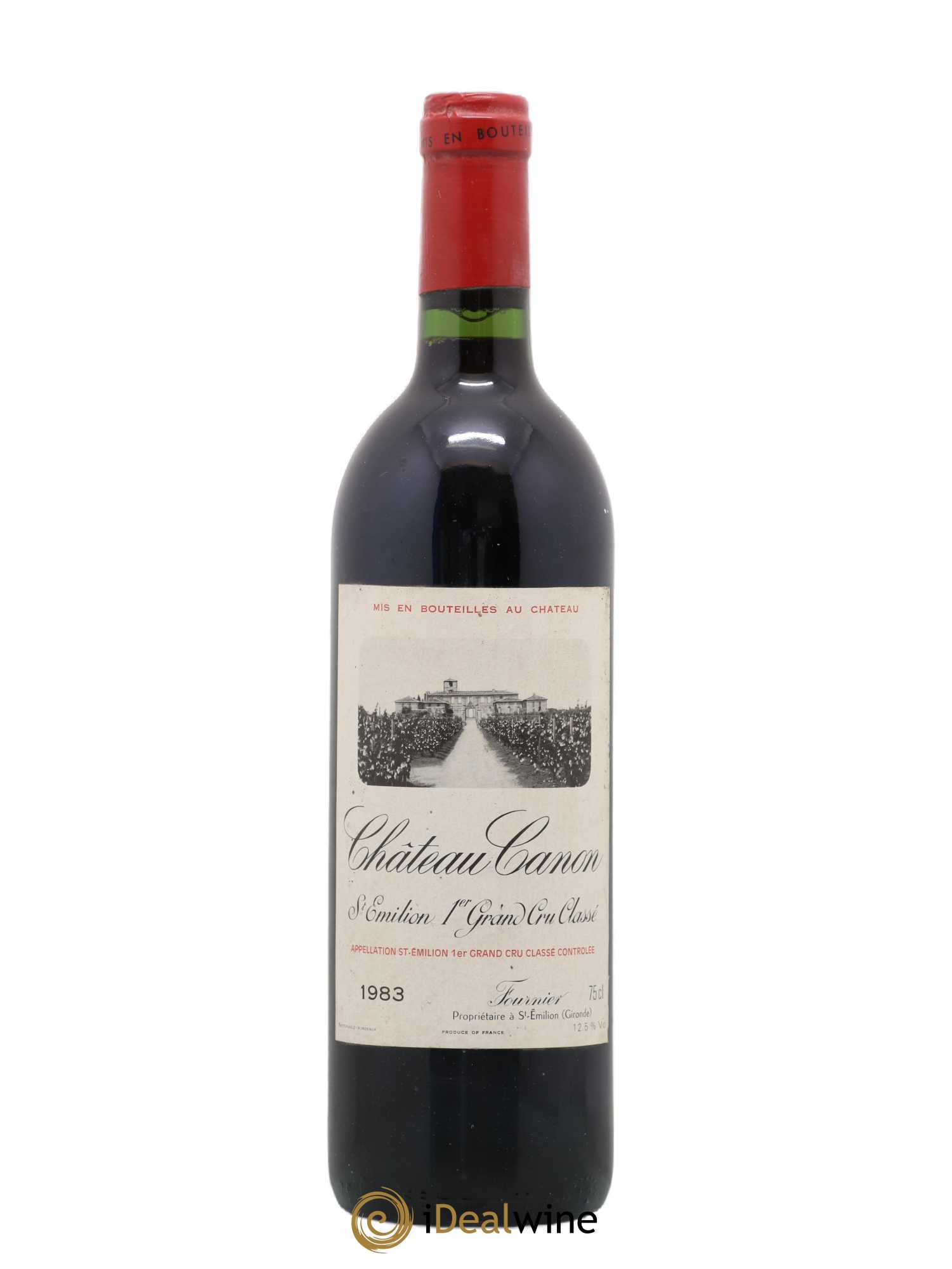 Château Canon 1er Grand Cru Classé B 1983 - Lot de 1 bouteille - 0