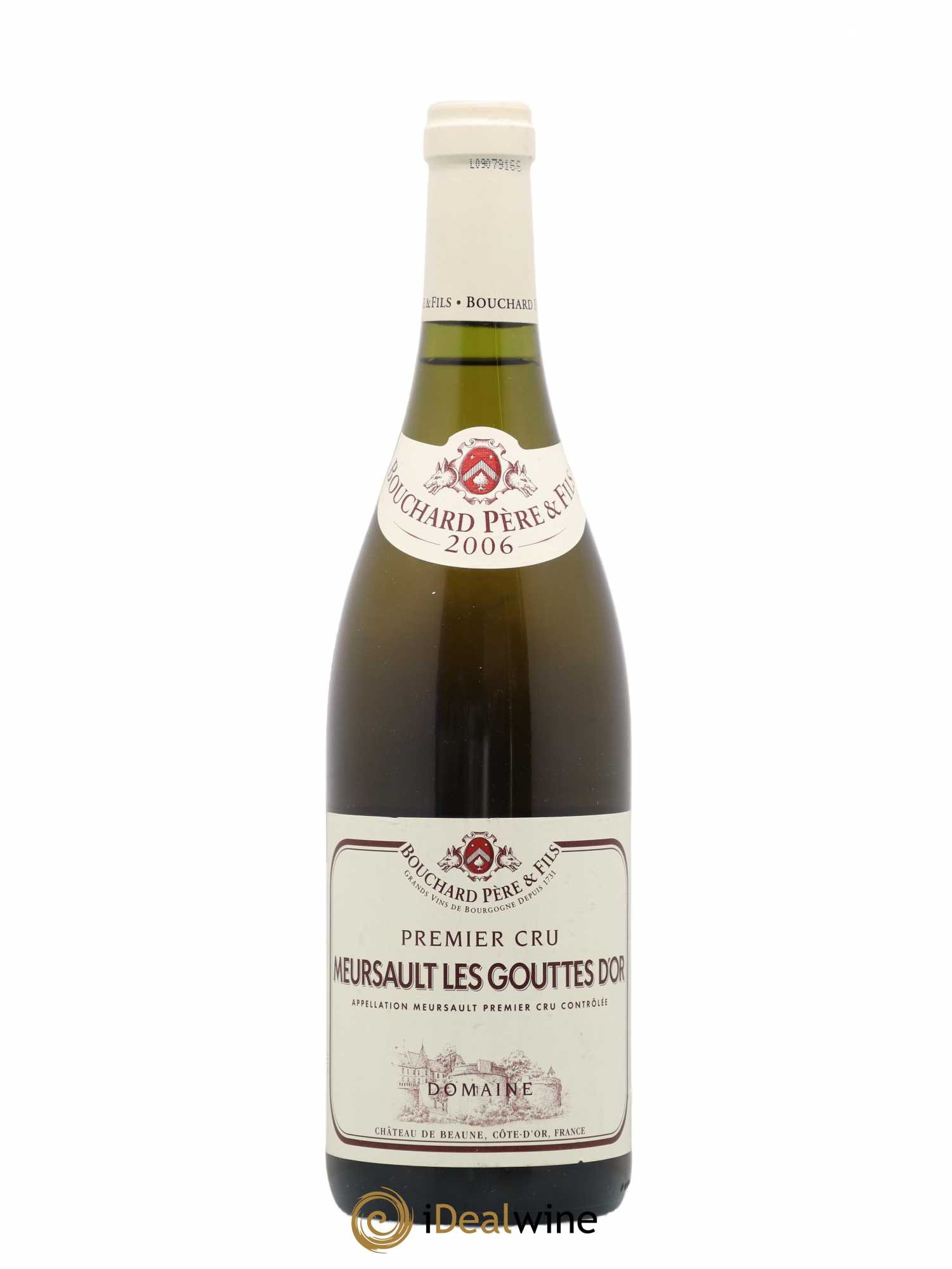 Meursault 1er Cru Les Gouttes d'Or Bouchard Père & Fils 2006 - Lot de 1 bouteille - 0