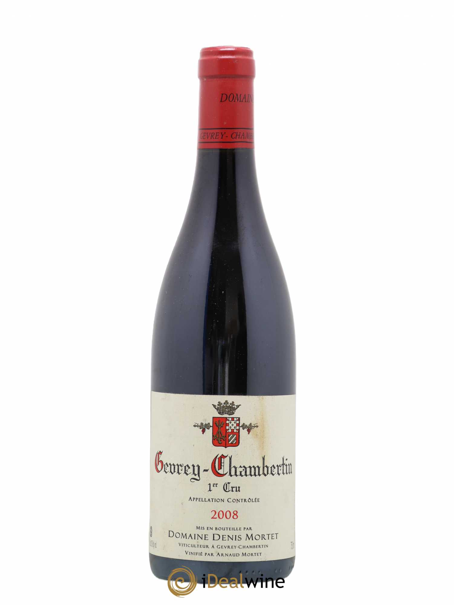 Gevrey-Chambertin 1er Cru Denis Mortet (Domaine) 2008 - Lot de 1 bouteille - 0