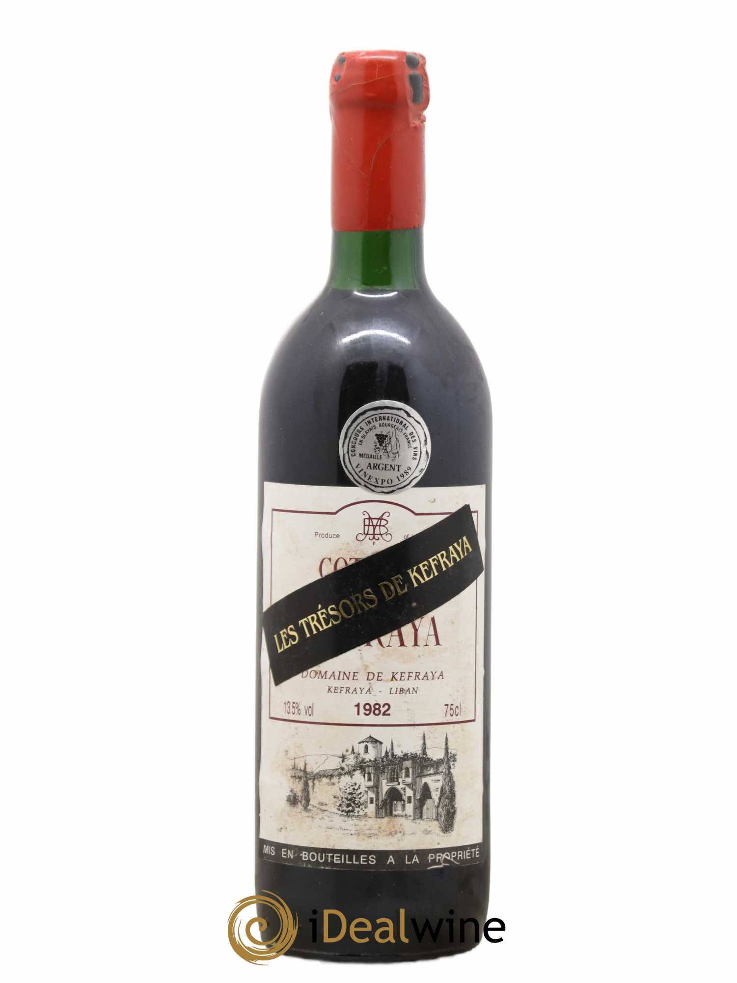 Vallée de la Békaa Château Kefraya Michel de Bustros 1982 - Lot de 1 bouteille - 0
