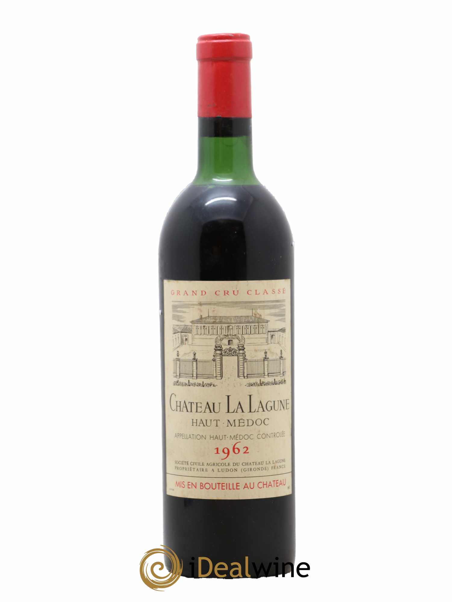 Château la Lagune 3ème Grand Cru Classé 1962 - Lot de 1 bouteille - 0