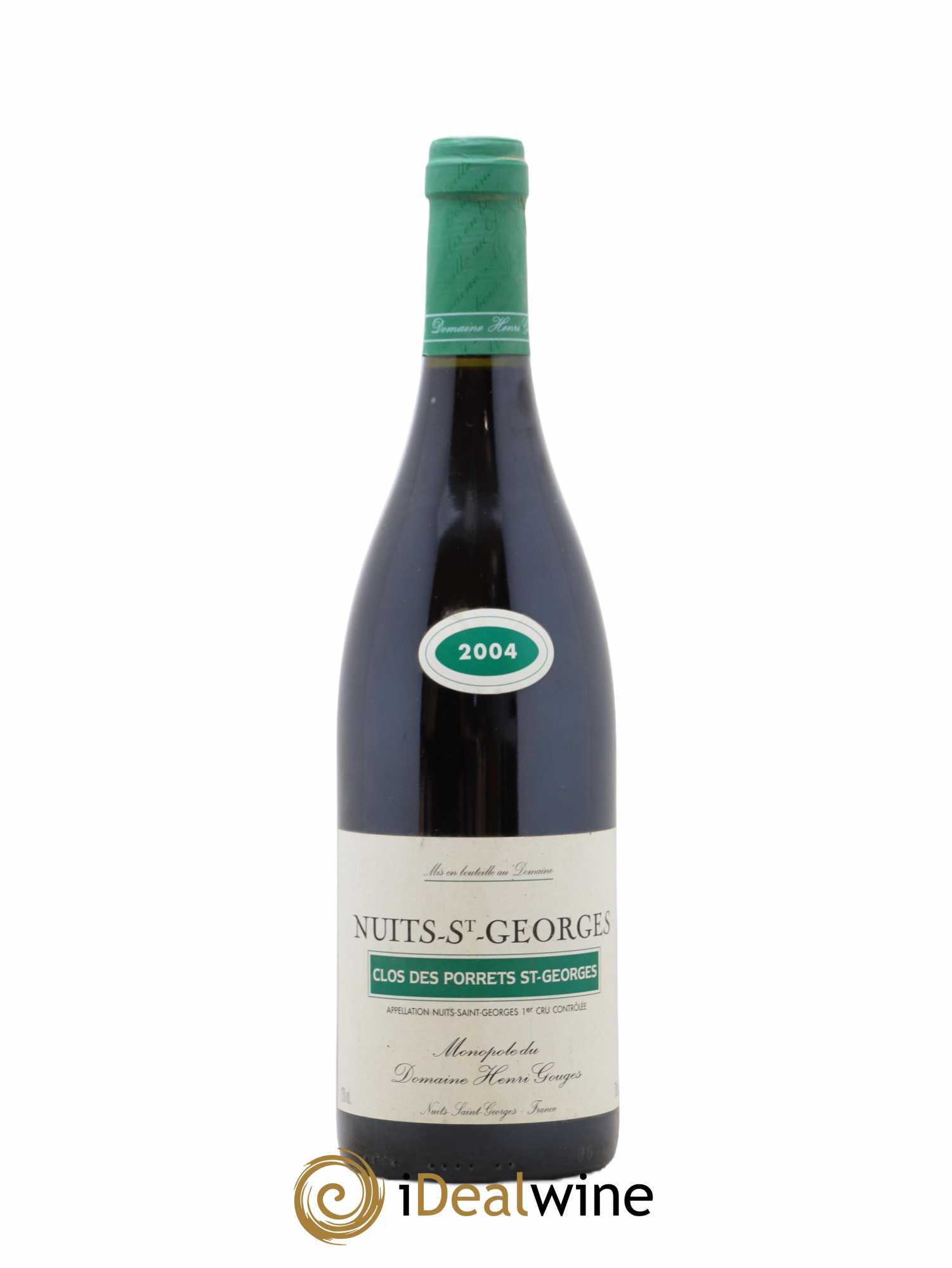 Nuits-Saint-Georges 1er Cru Clos des Porrets St Georges Henri Gouges 2004 - Posten von 1 Flasche - 0