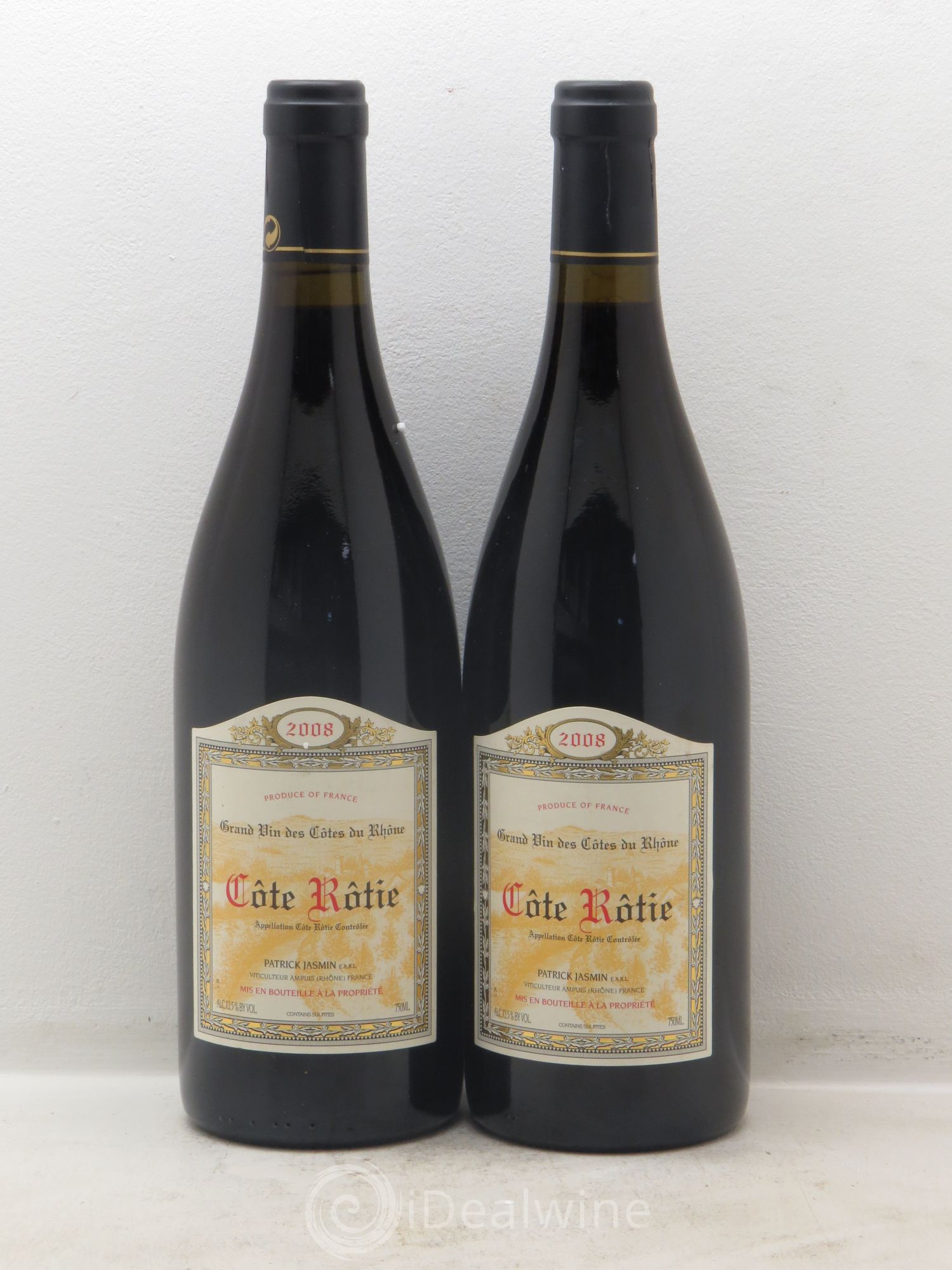Côte-Rôtie Jasmin (Domaine) 2008 - Lot de 2 bouteilles - 0