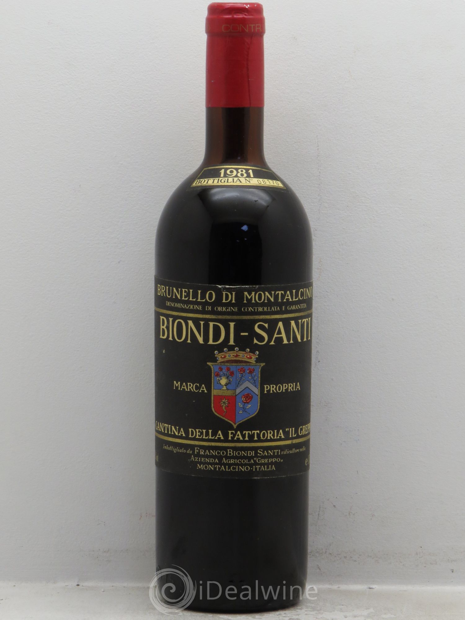 Brunello di Montalcino 1981 - Lot de 1 bouteille - 0
