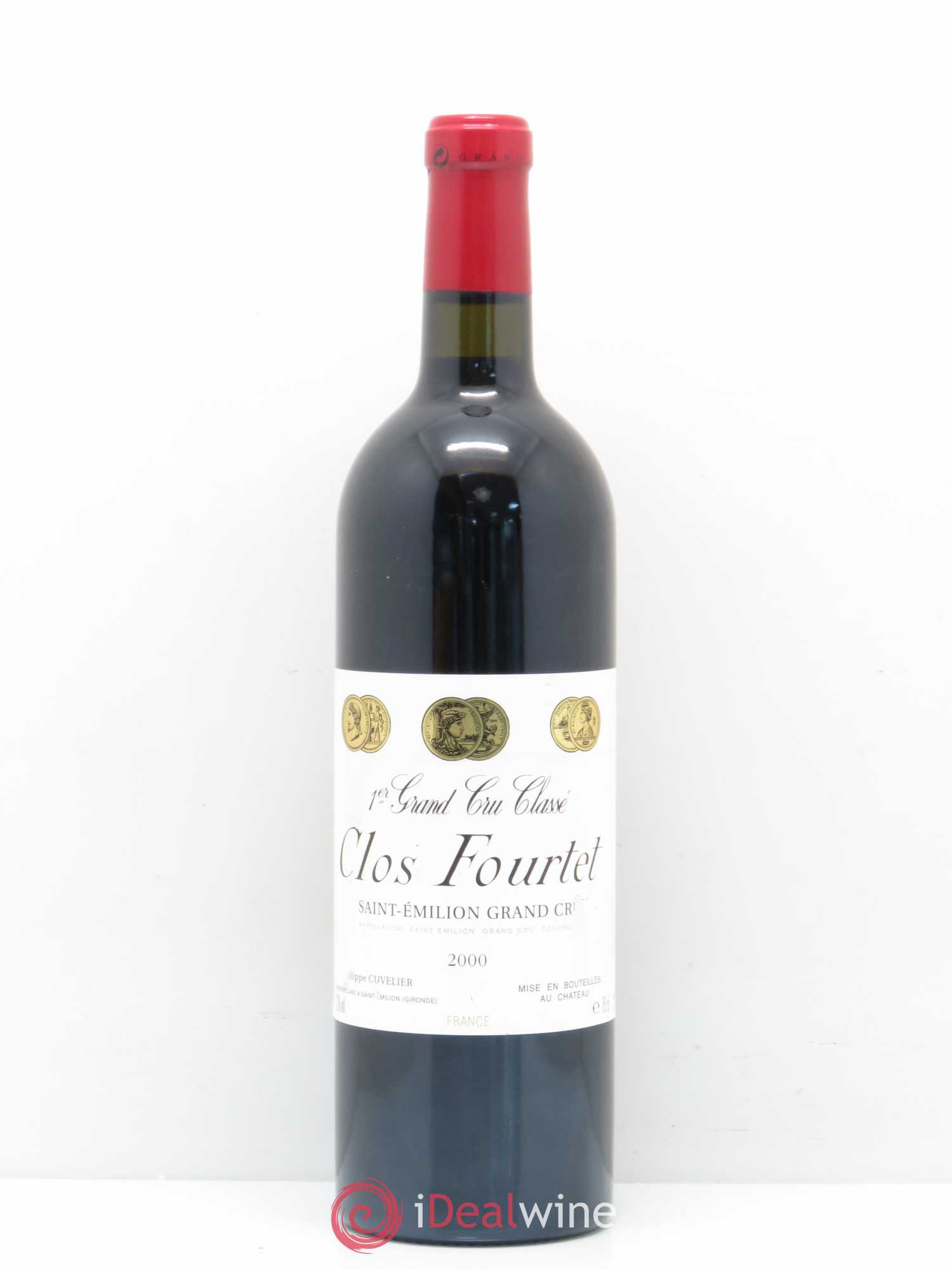 Clos Fourtet 1er Grand Cru Classé B 2000 - Lot de 1 bouteille - 0