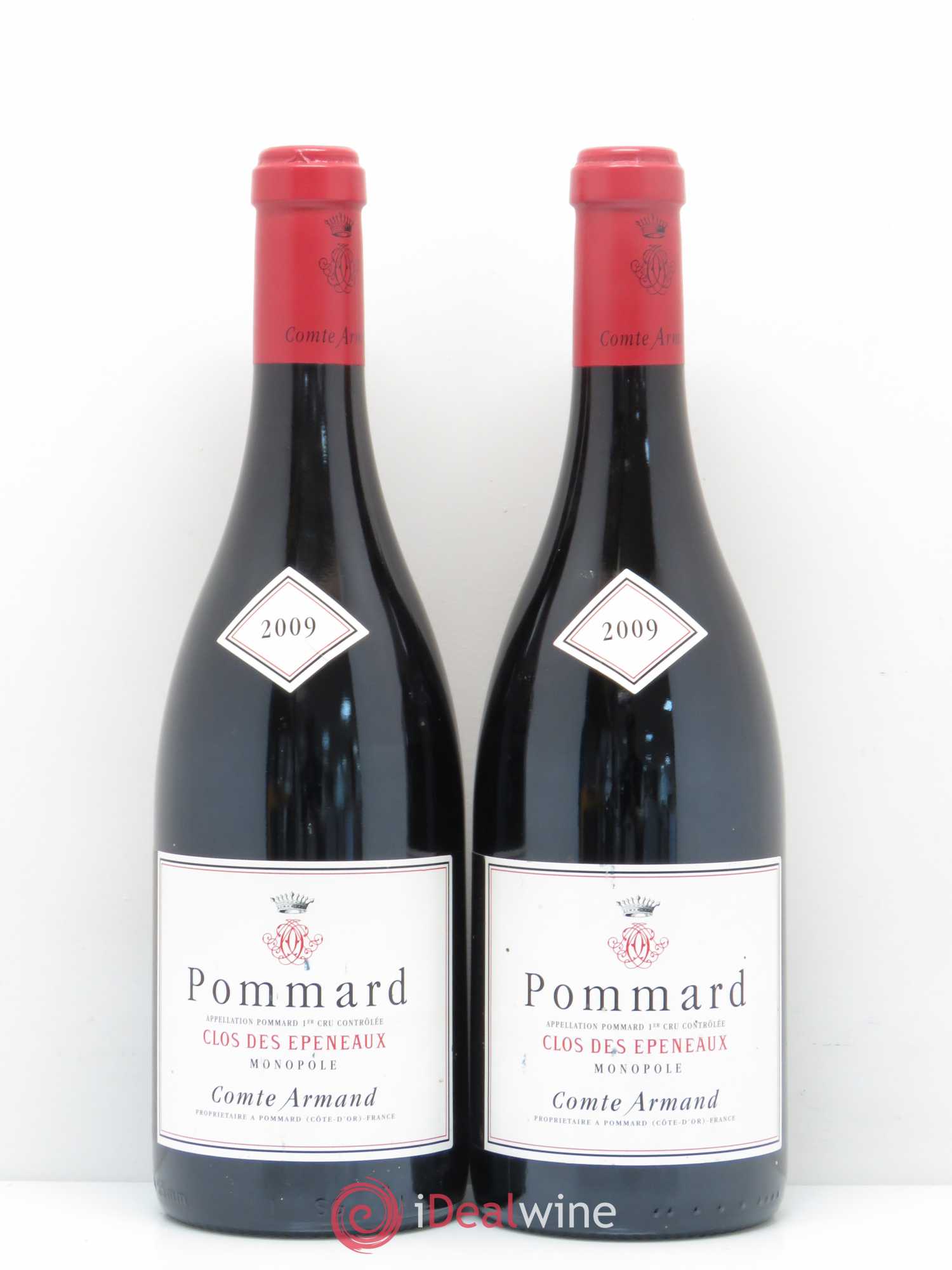 Pommard 1er Cru Clos des Epeneaux Comte Armand 2009 - Lot de 2 bouteilles - 0