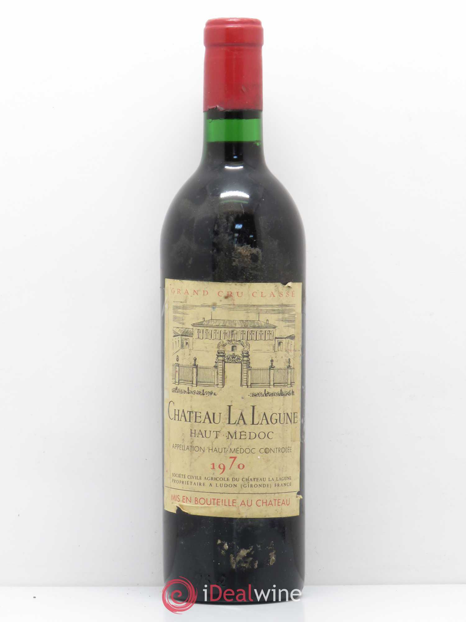 Château la Lagune 3ème Grand Cru Classé 1970 - Lot de 1 bouteille - 0