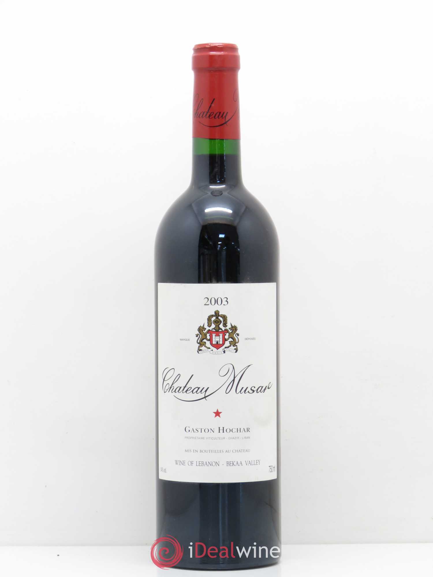 Château Musar Serge Hochar 2003 - Lot de 1 bouteille - 0