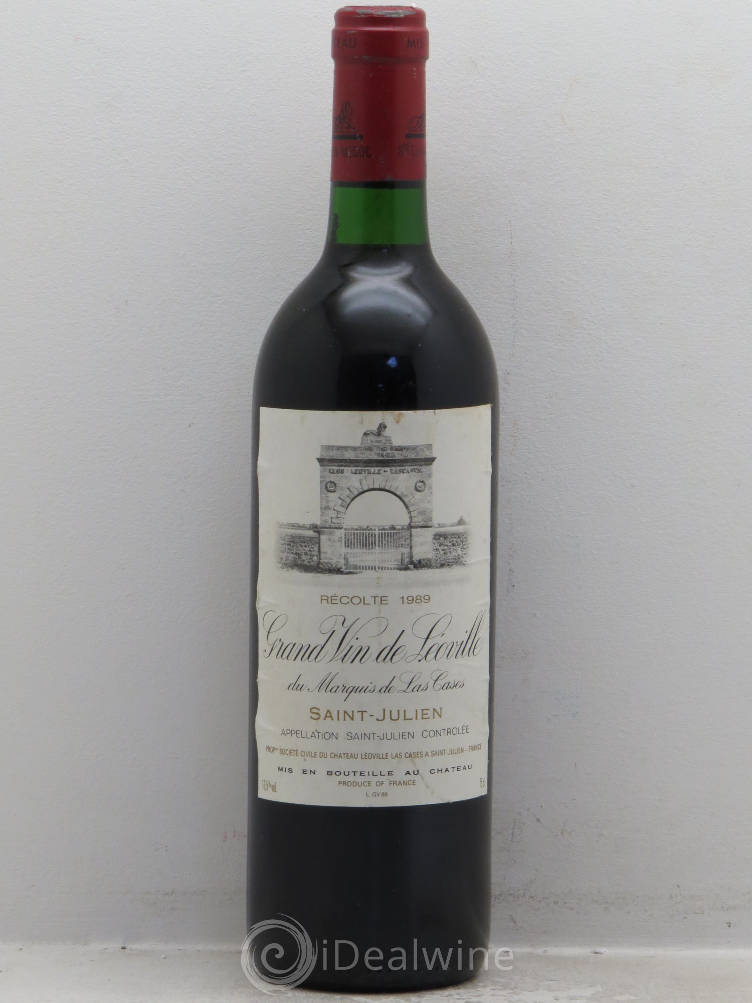 Château Léoville Las Cases 2ème Grand Cru Classé 1989 - Lot de 1 bouteille - 0
