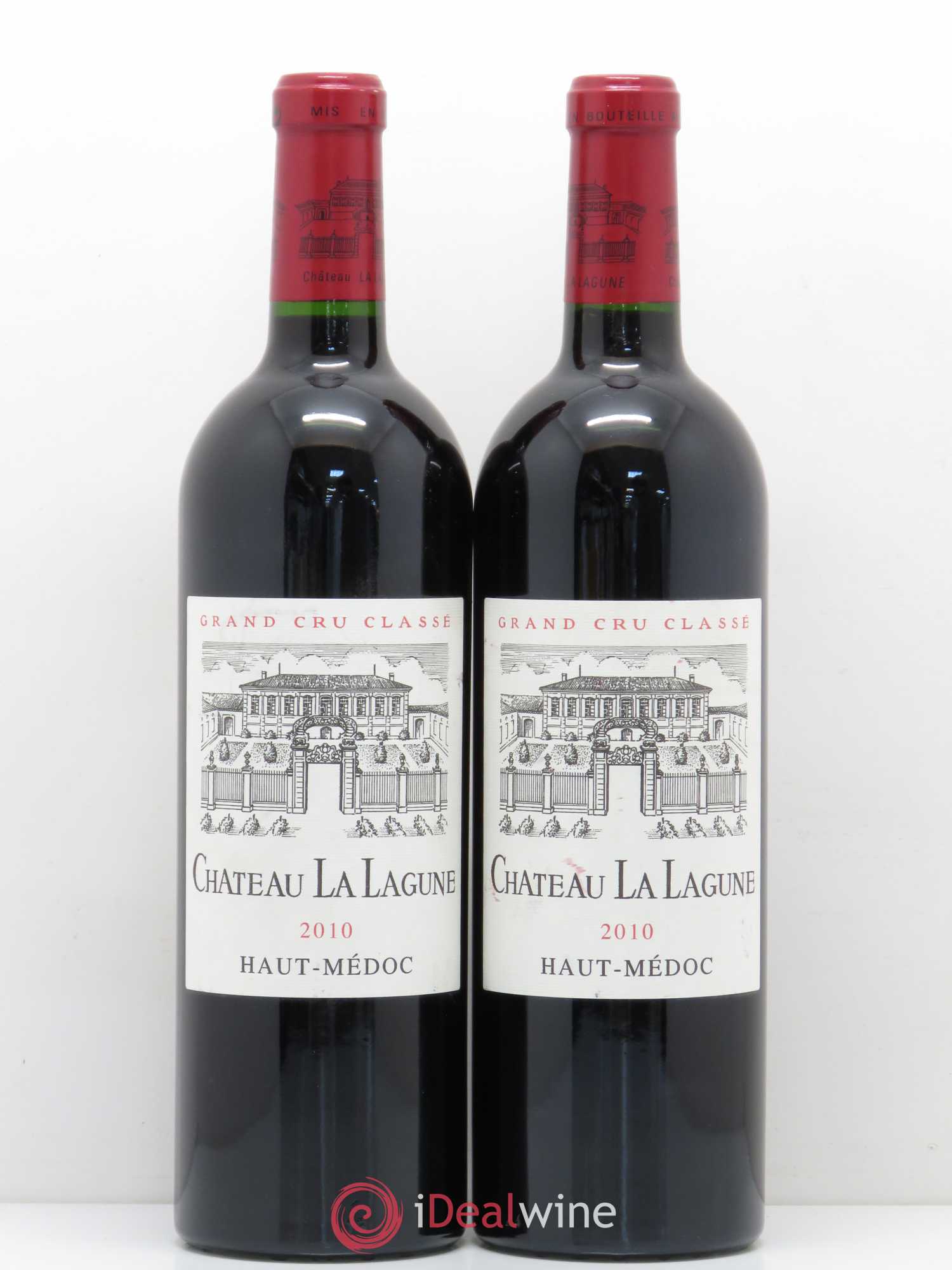 Château la Lagune 3ème Grand Cru Classé 2010 - Lot de 2 bouteilles - 0