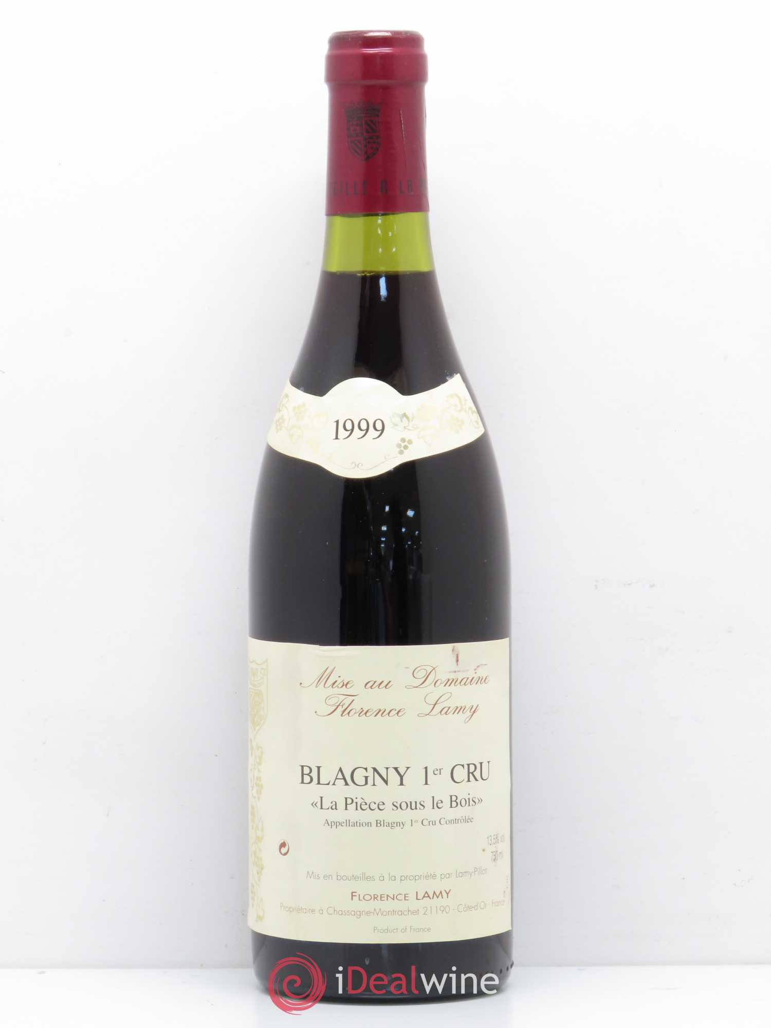 Blagny 1er Cru La pièce sous le bois Florence Lamy 1999 - Posten von 1 Flasche - 0