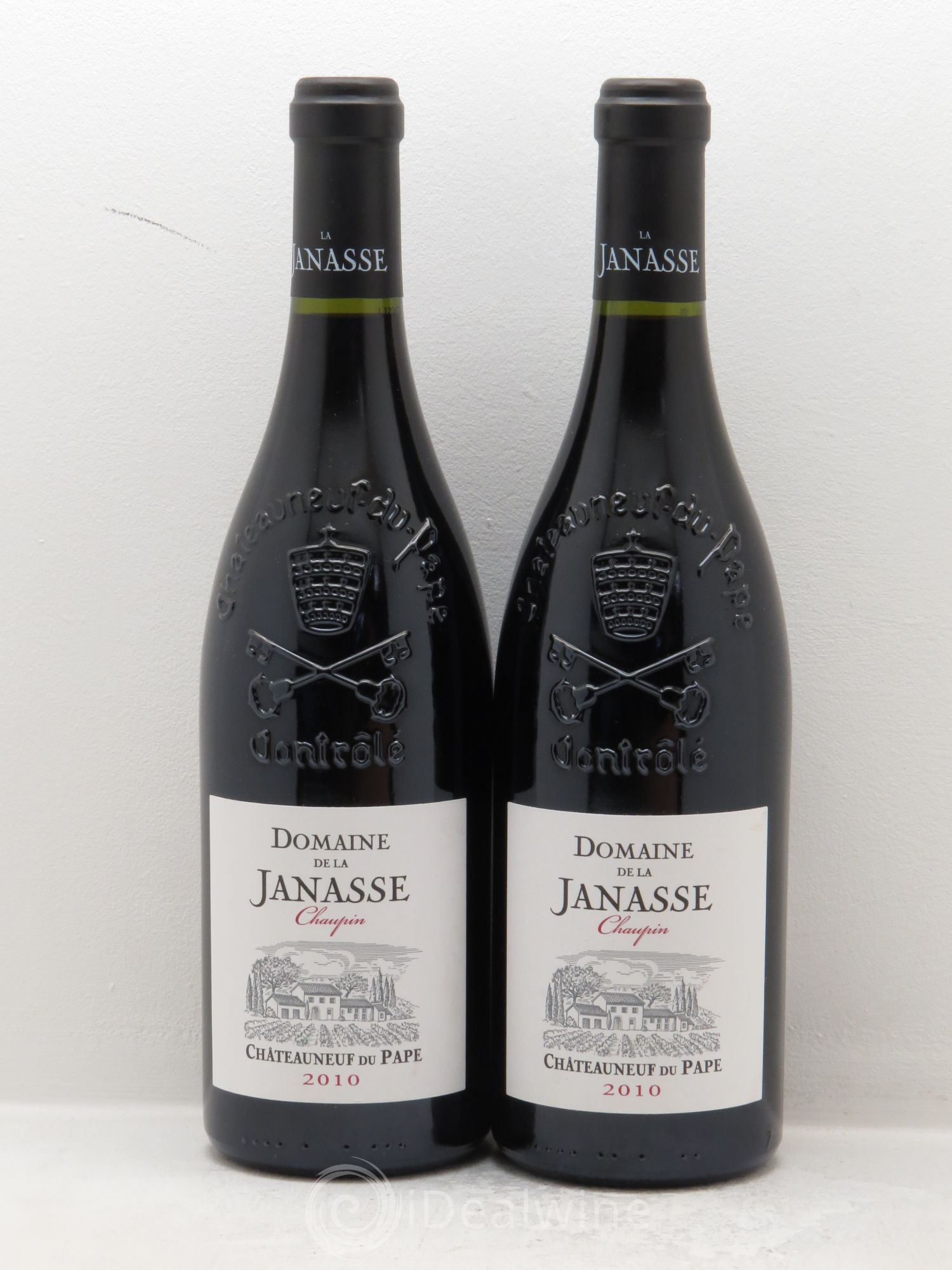 Châteauneuf-du-Pape Cuvée Chaupin La Janasse (Domaine de) 2010 - Lot de 2 bouteilles - 0